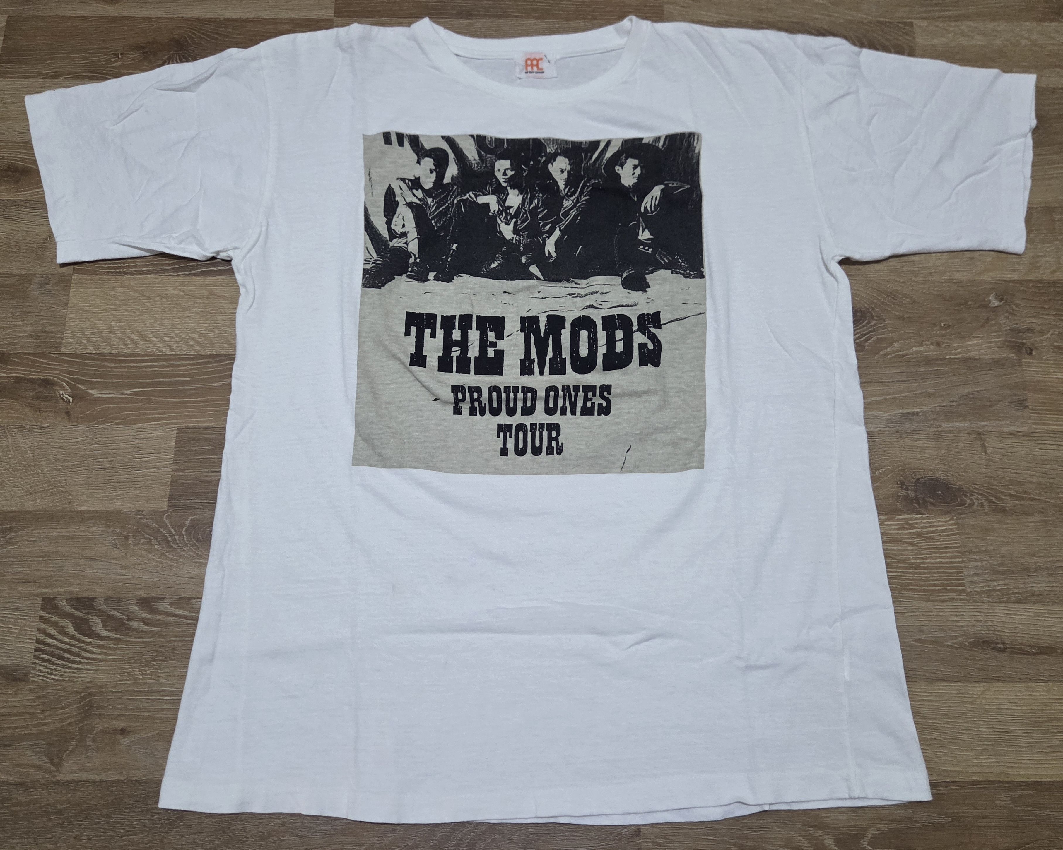 Band Tees Vintage OG 90s The Mods Punk Rock Band Proud Ones Tour Shirt Size US M / EU 48-50 / 2 - 1 Thumbnail