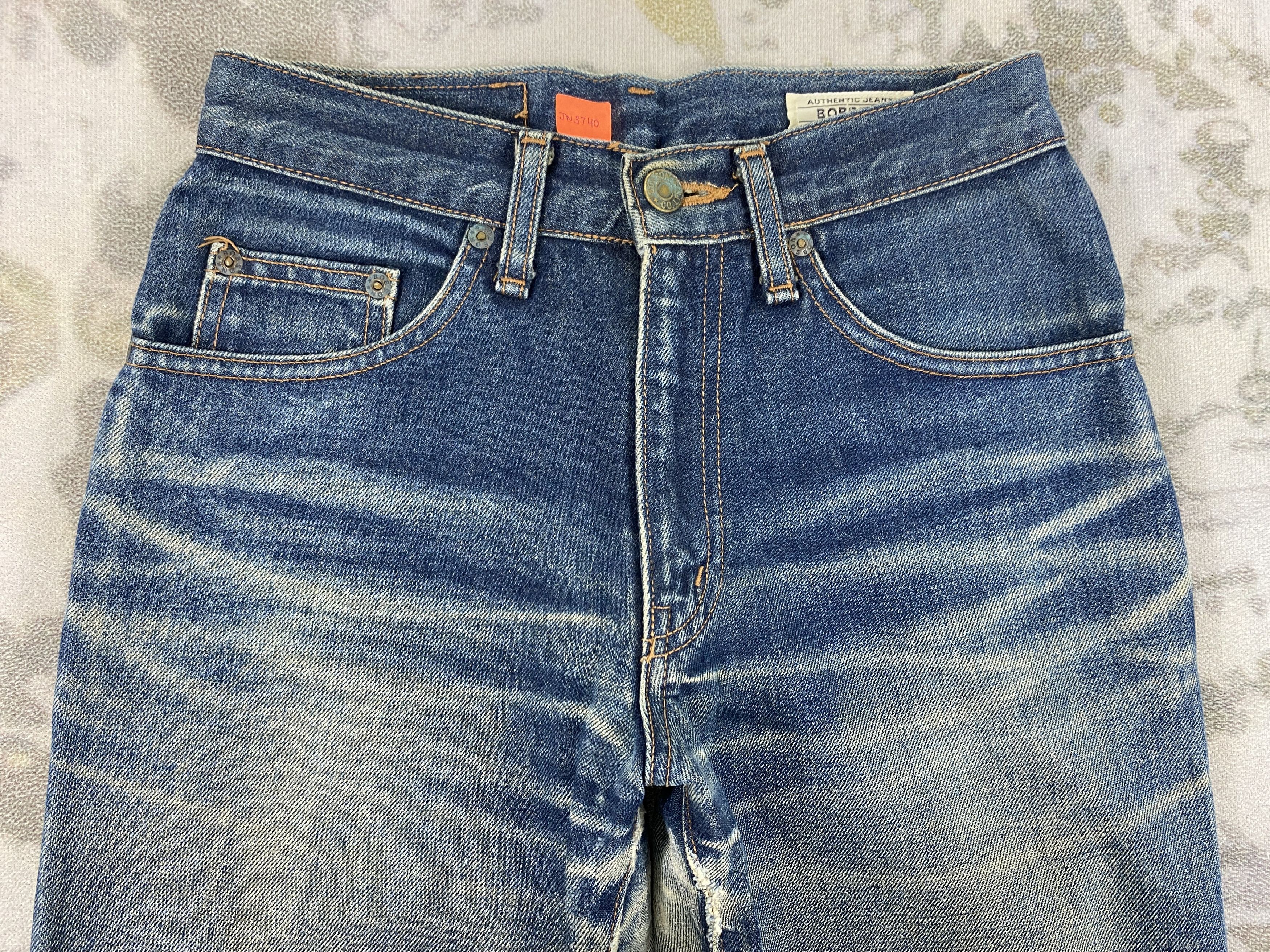 Hysteric Glamour Flare Jeans Bobson Faded Blue Denim 26x29- JN3740 Size US 26 / EU 42 - 3 Thumbnail