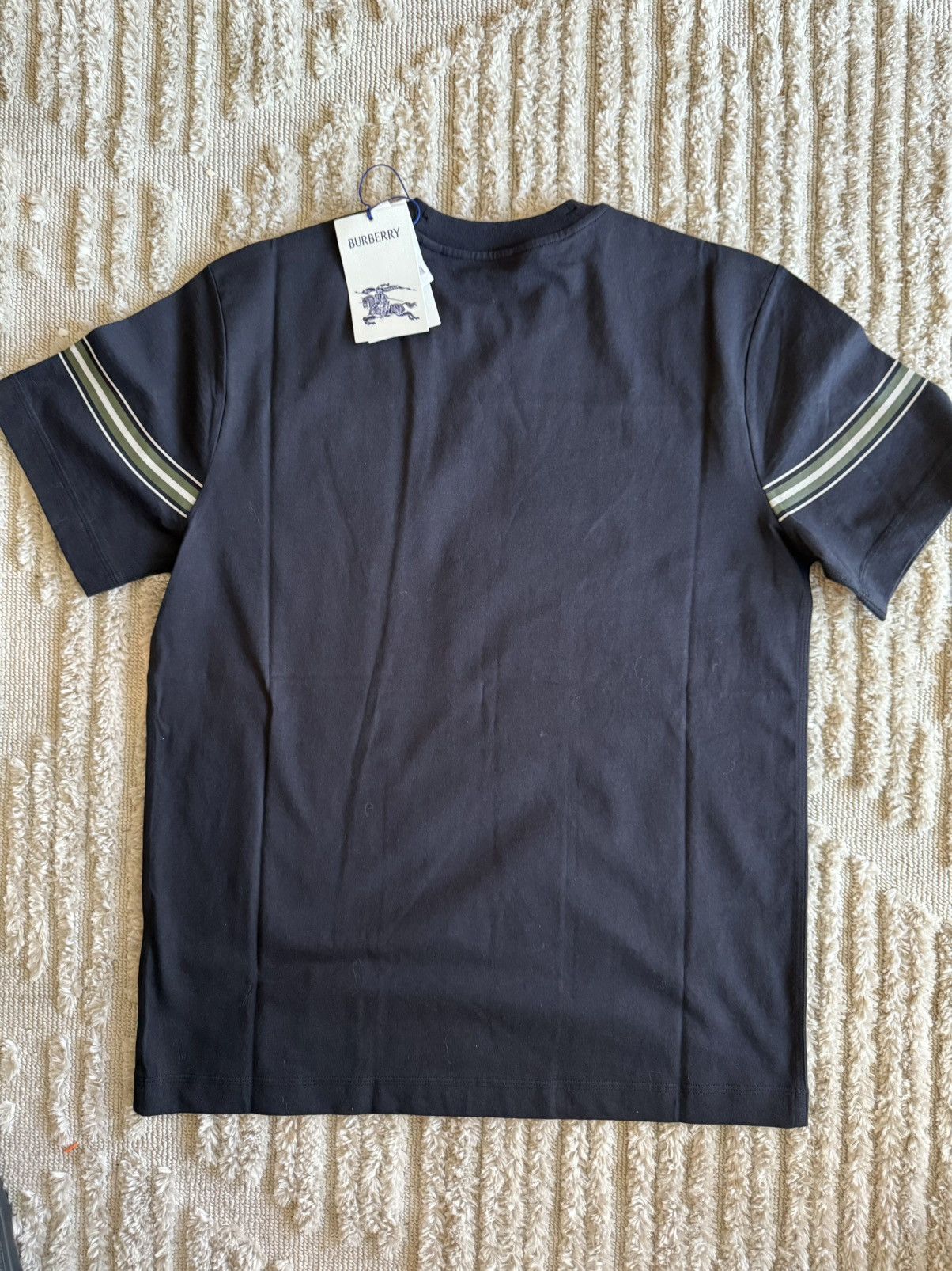 Burberry Burberry Striped cotton T-Shirt *New Season* (M) Size US M / EU 48-50 / 2 - 5 Thumbnail