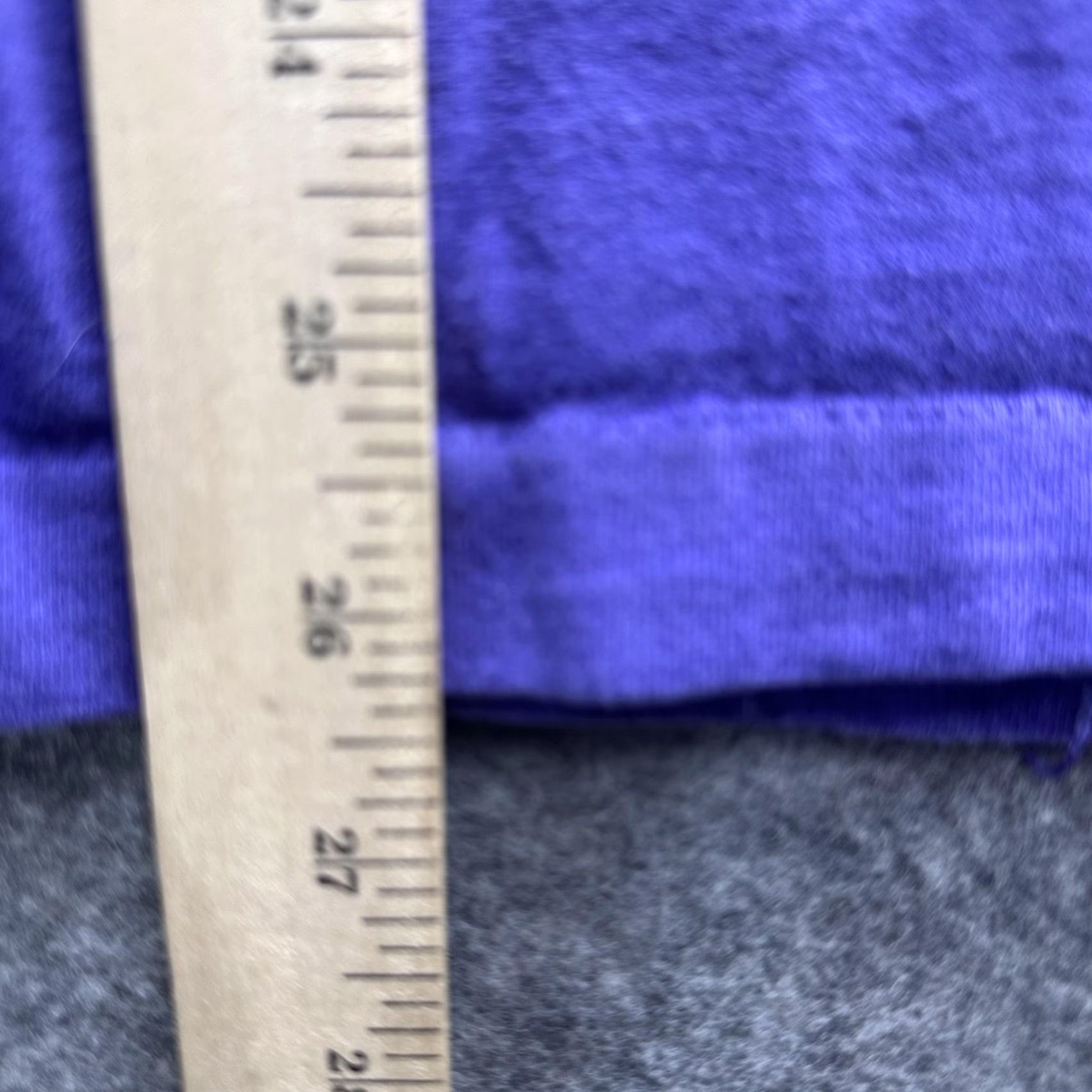 Vintage VINTAGE Honors Shirt Mens Large Purple Pocket Tee Short Sleeve Crew Neck 100% Cotton Made USA Single Stitch Size US L / EU 52-54 / 3 - 6 Thumbnail
