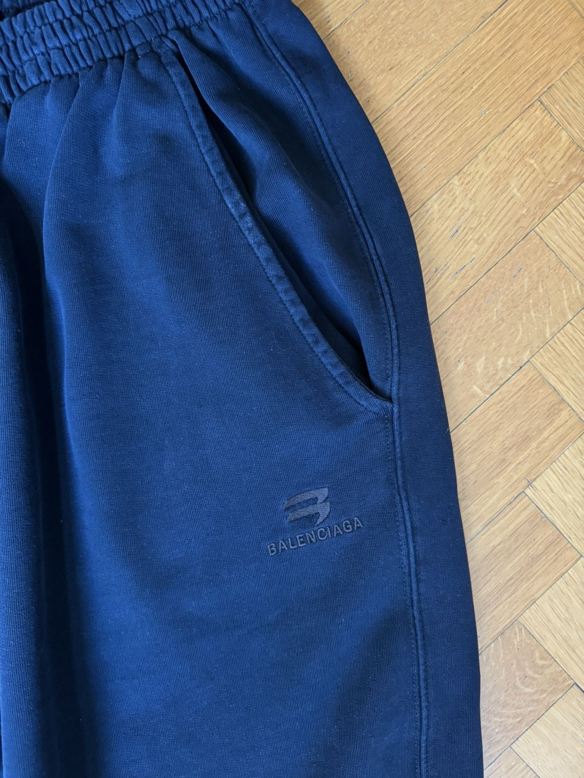 Balenciaga BALENCIAGA blue joggers Size US 36 / EU 52 - 3 Thumbnail
