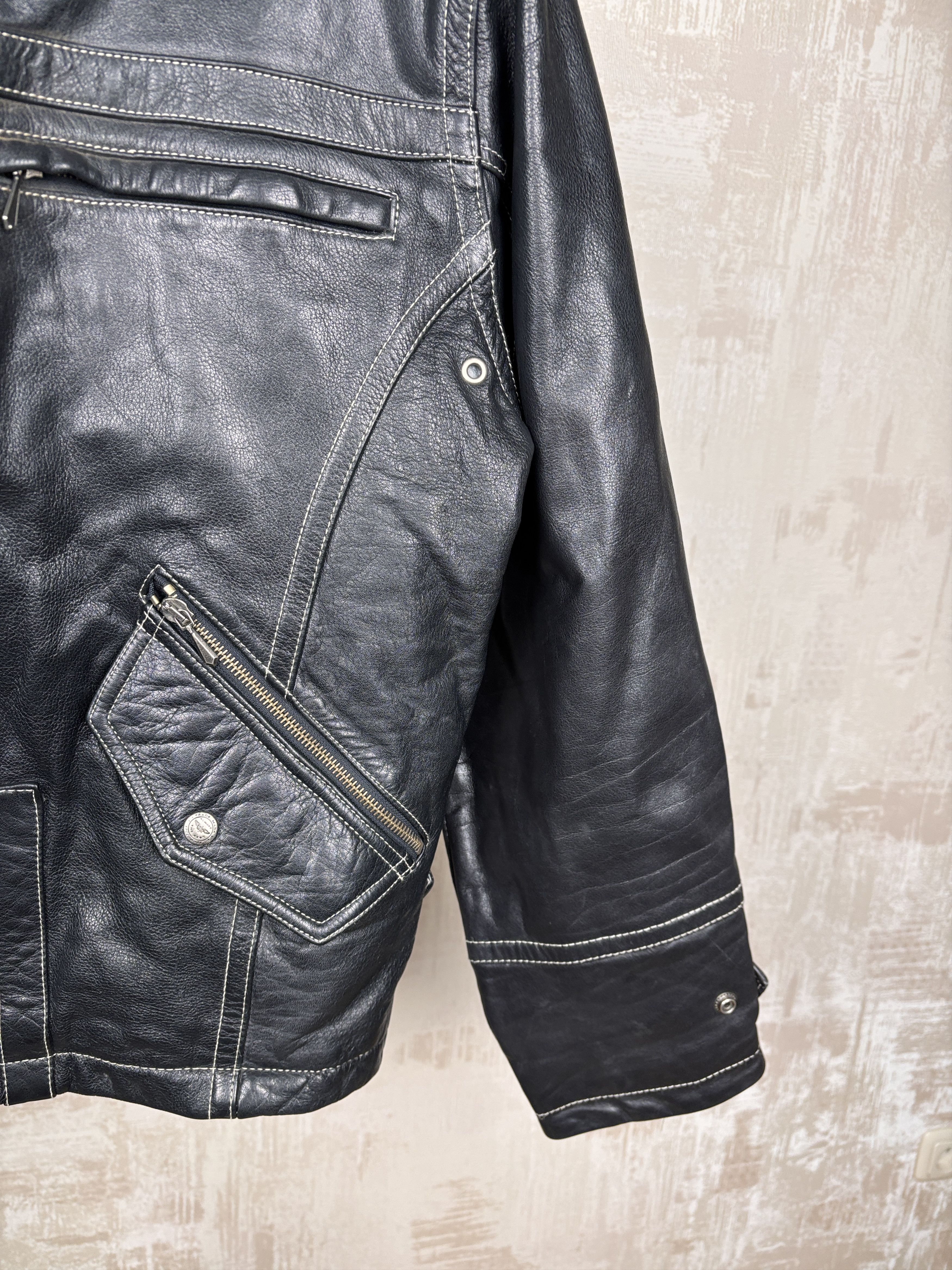 Hein Gericke × Indian Motorcycle × Vintage Hein Gericke Speedware Leather Jacket Motorcycle MotorBike Size US M / EU 48-50 / 2 - 7 Thumbnail