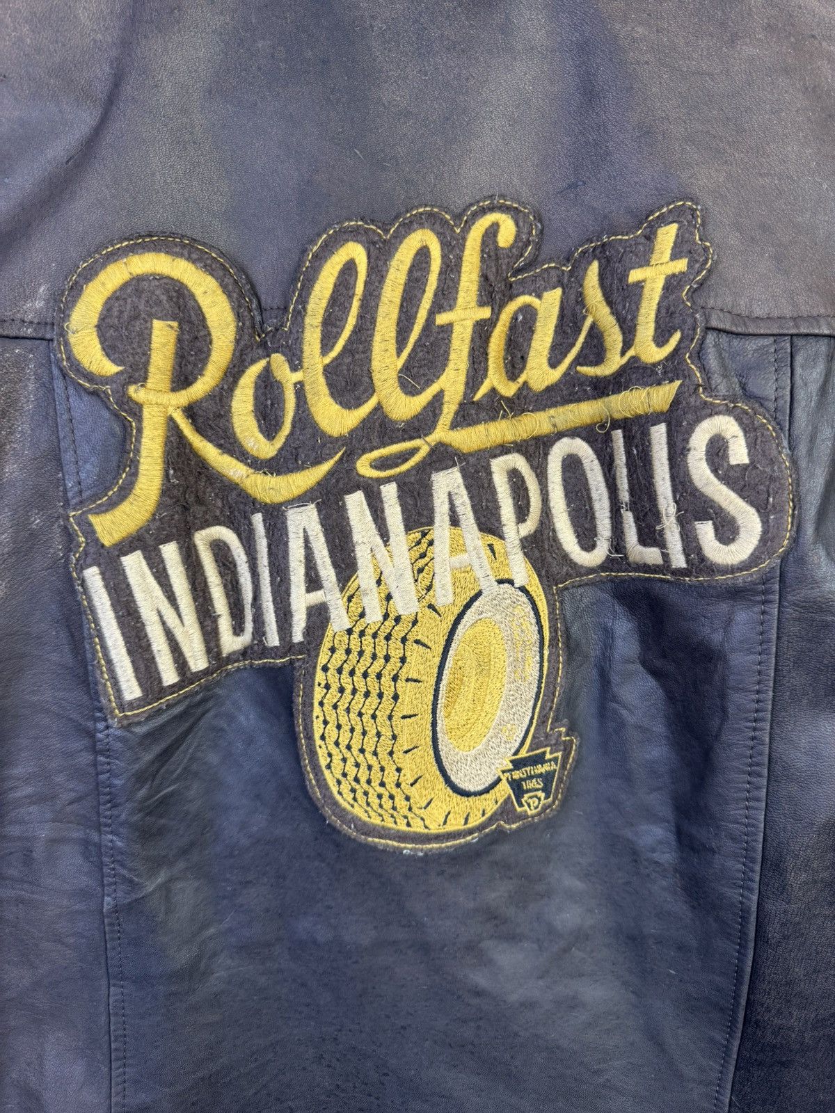 Indian Motorcycle Vintage Leather Motorcycle BikerJacket Rollfast Indian Size US S / EU 44-46 / 1 - 7 Thumbnail