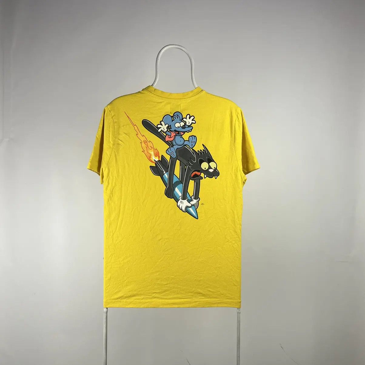 Anime The Simpsons T-shirt the itchy&scratchy show size Medium Size US M / EU 48-50 / 2 - 2 Thumbnail