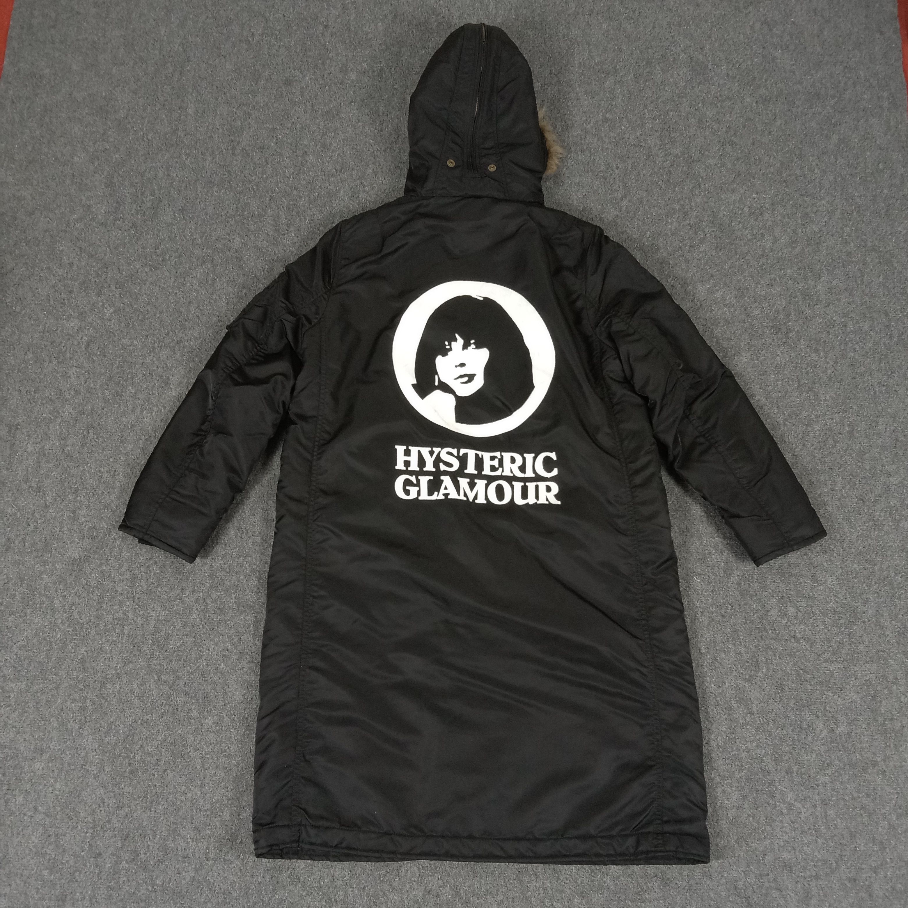 Hysteric Glamour × Japanese Brand × Vintage Hysteric Glamour Japanese Brand Custom Parkas Jacket Size US M / EU 48-50 / 2 - 6 Thumbnail