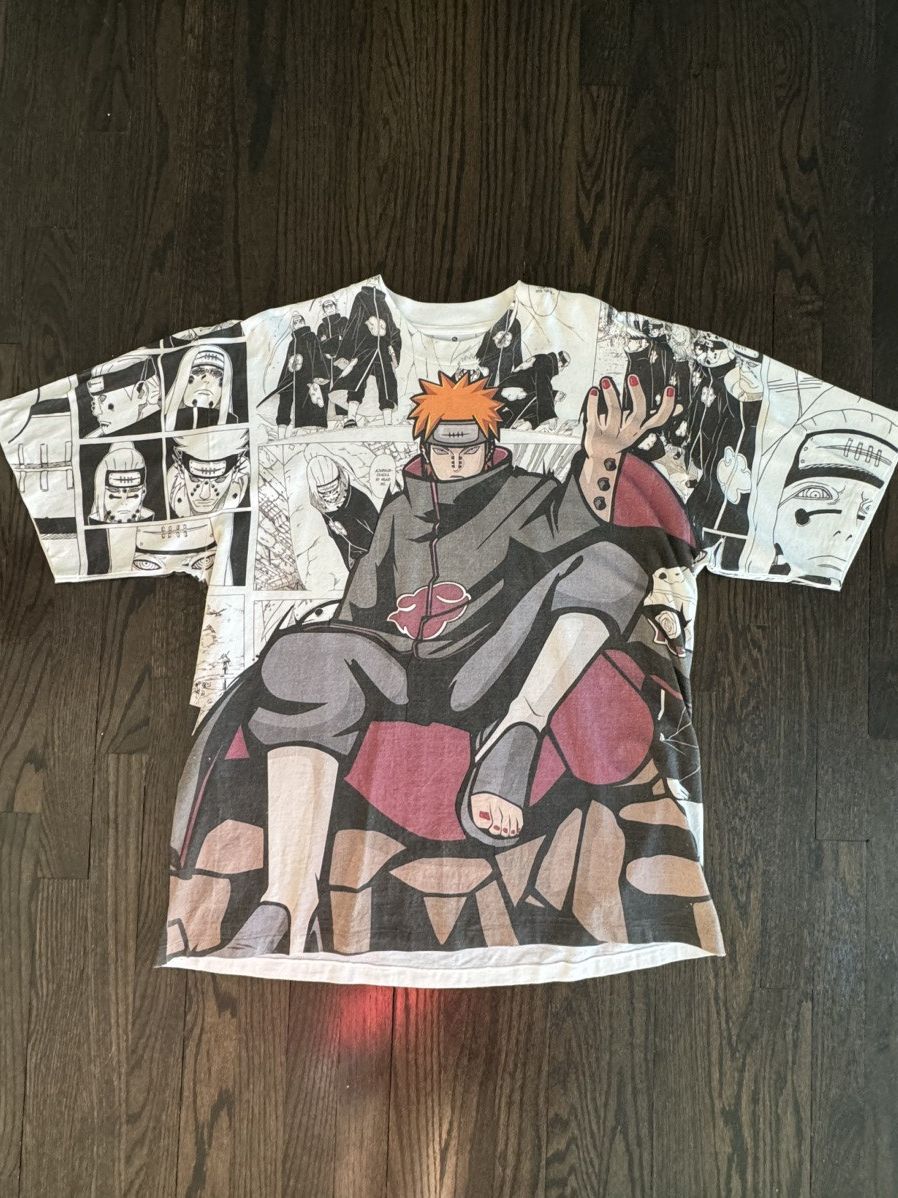 Anime Naruto Shippuden “Pain” Manga Modern Bootleg AOP Tee Size US XL / EU 56 / 4 - 1 Thumbnail