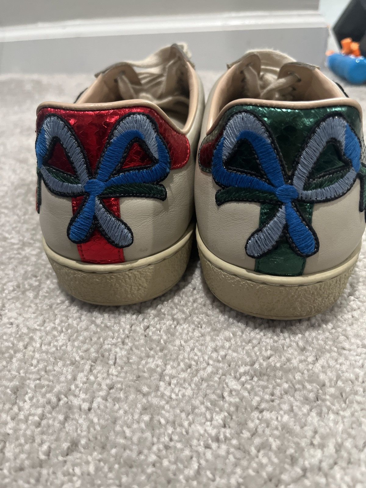 Gucci Gucci ACE floral Size US 7.5 / EU 40-41 - 4 Thumbnail