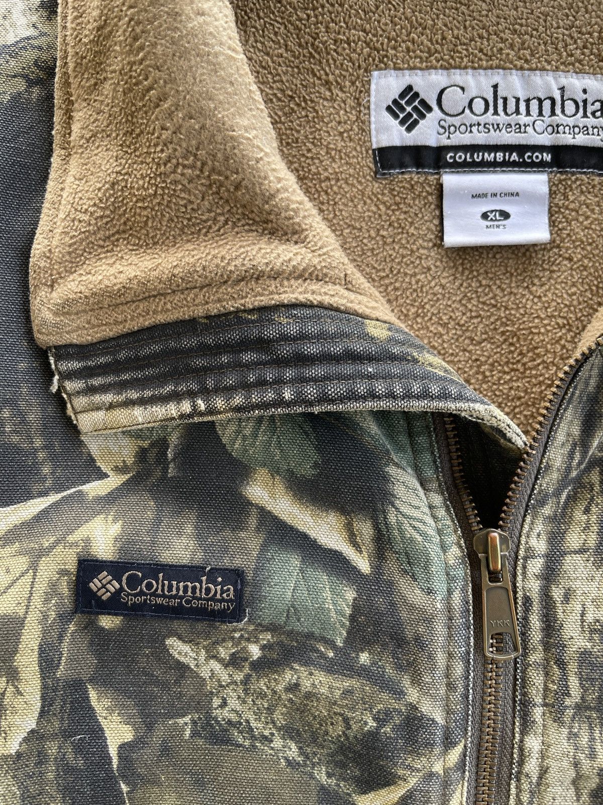 Columbia Vintage Columbia Mossy Oaks Realtree Distressed Jacket Size US XL / EU 56 / 4 - 7 Thumbnail