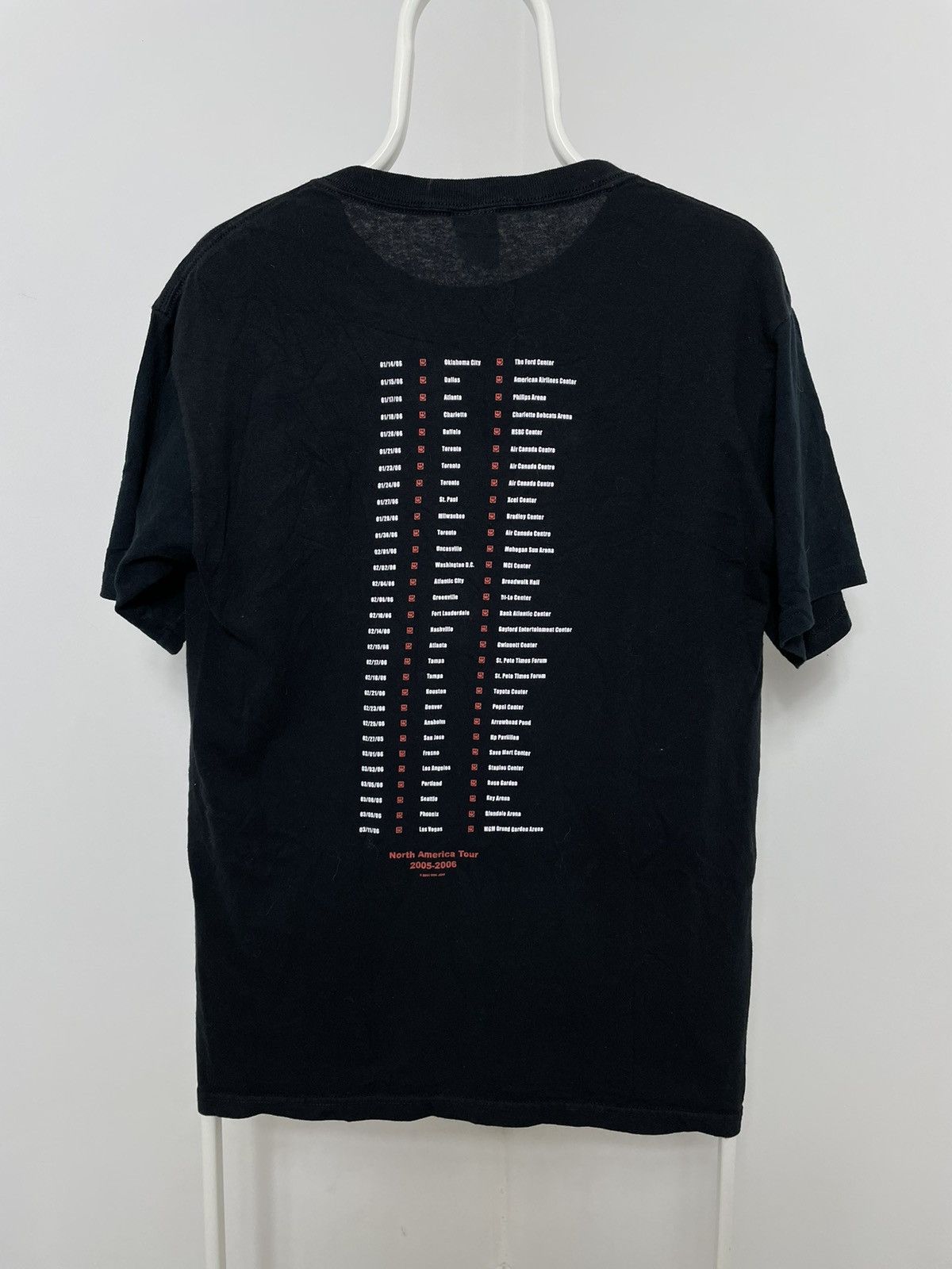 Band Tees × Bon Jovi × Vintage Vintage Bon Jovi 2005 Tour North America Size US M / EU 48-50 / 2 - 12 Thumbnail