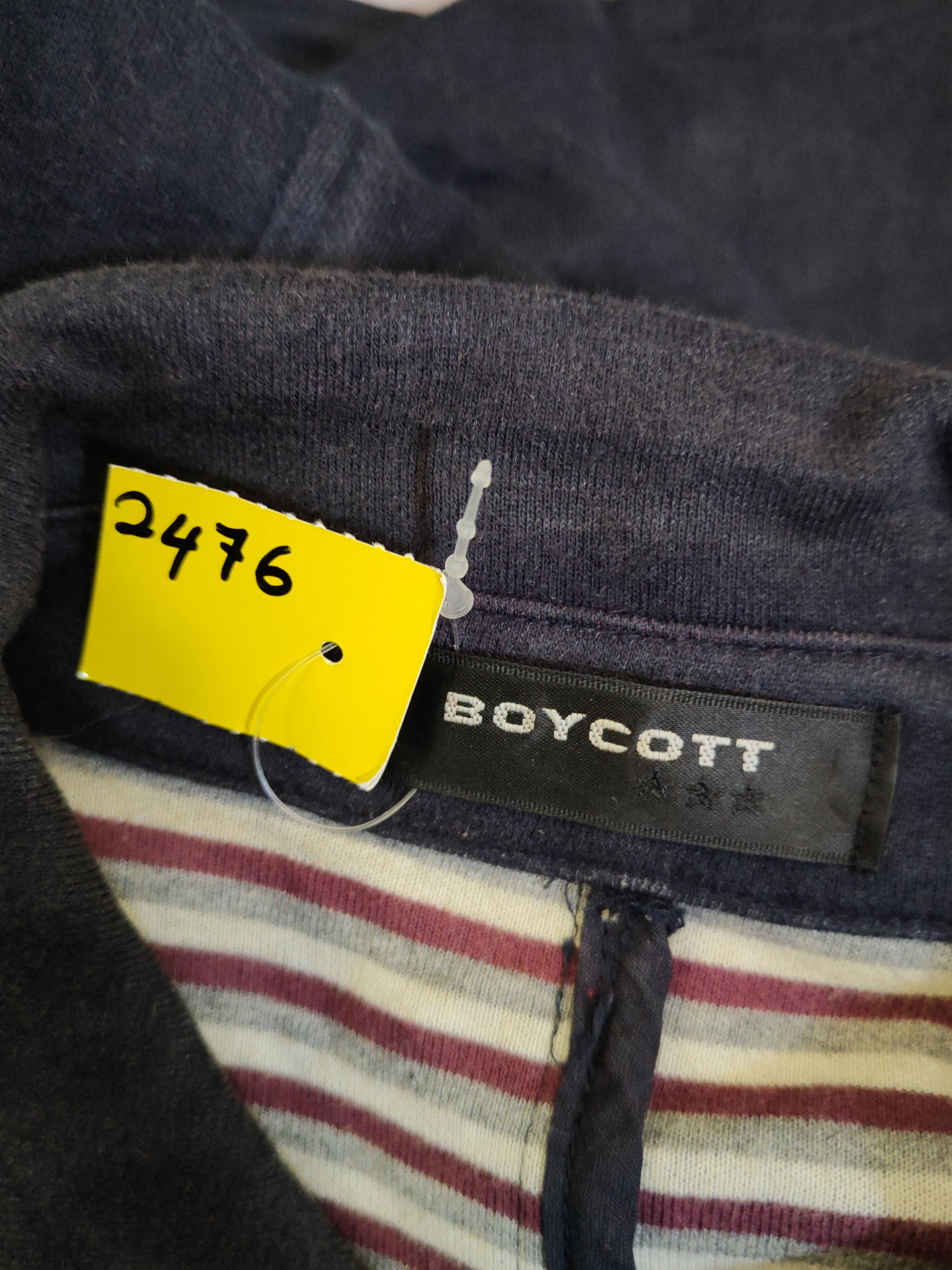 Boycott DL Boycott Navy sweater jacket Shirts #2476 Size US M / EU 48-50 / 2 - 12 Thumbnail