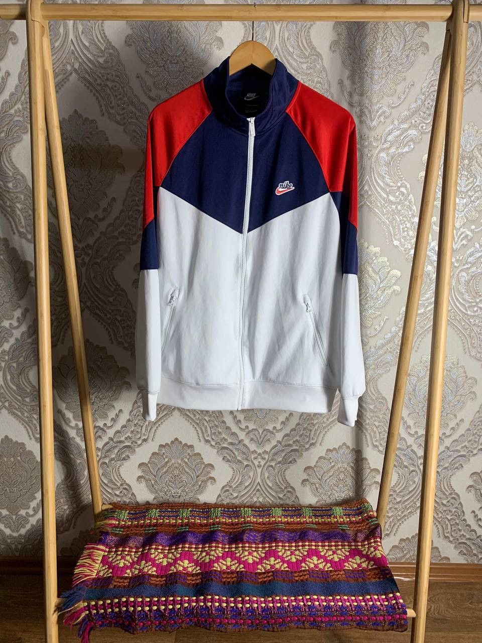 Nike × Vintage VERY RARE NIKE FULL ZIP LIGHT JACKET JAPAN STYLE Y2K SWOOSH Size US L / EU 52-54 / 3 - 1 Thumbnail