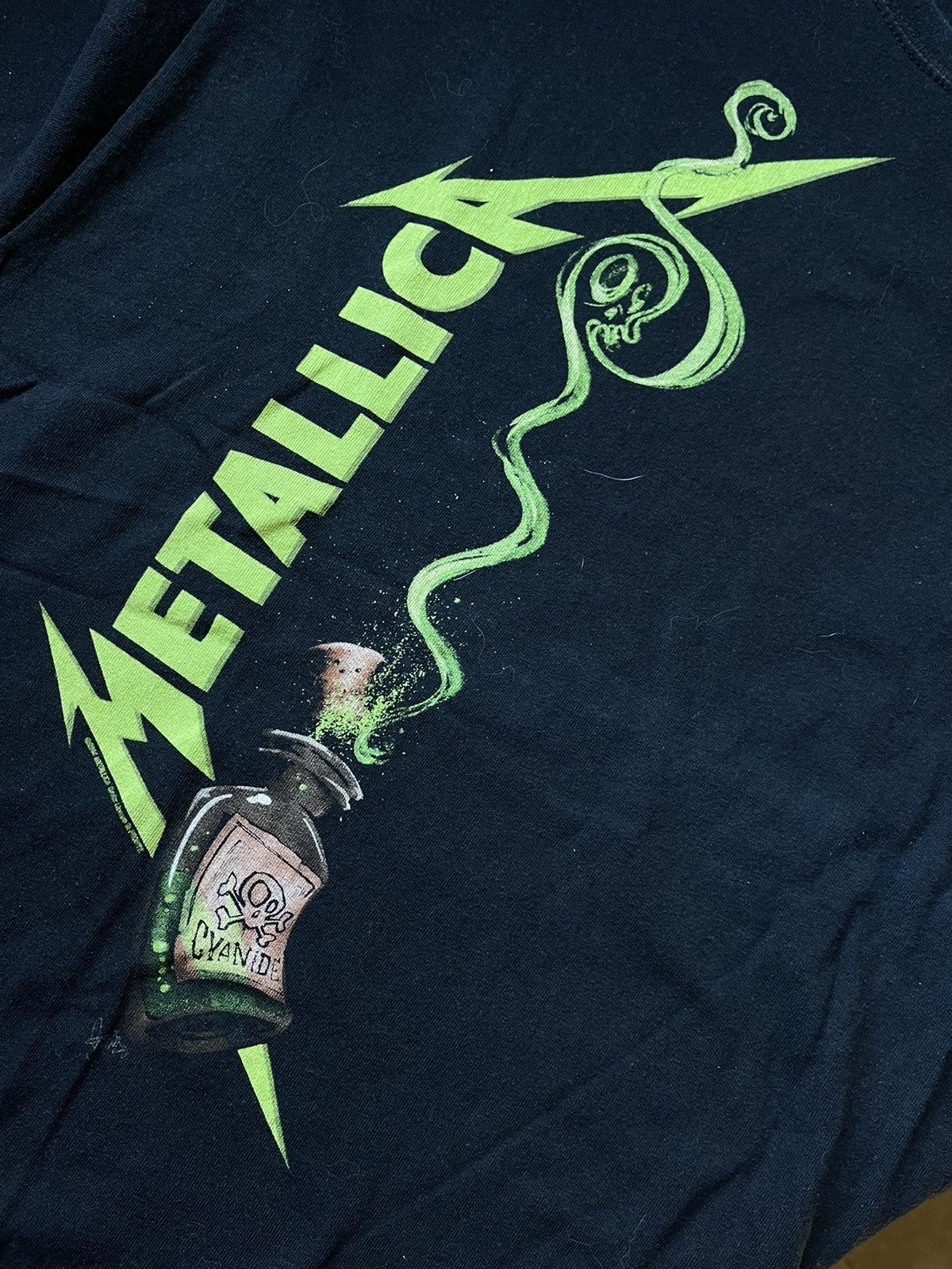 Band Tees × Metallica × Vintage 2014 Metallica Cyanide Black Shirt Size US XL / EU 56 / 4 - 9 Thumbnail