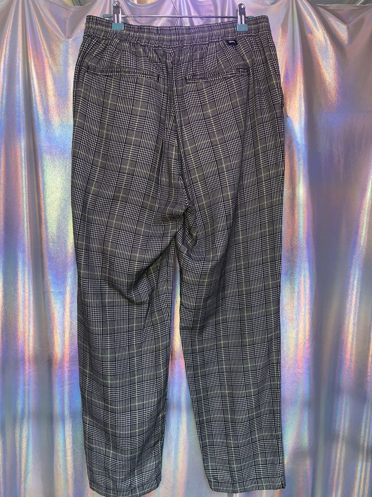 Stussy Stussy Bryant Pants Grey Plaid Size US 32 / EU 48 - 2 Thumbnail