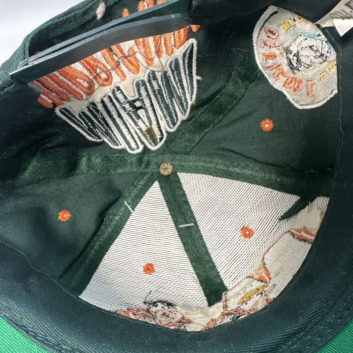 Cartoon Network 1993 The Flintstones x Miami Hurricanes Snapback Hat BWT Size ONE SIZE - 10 Thumbnail