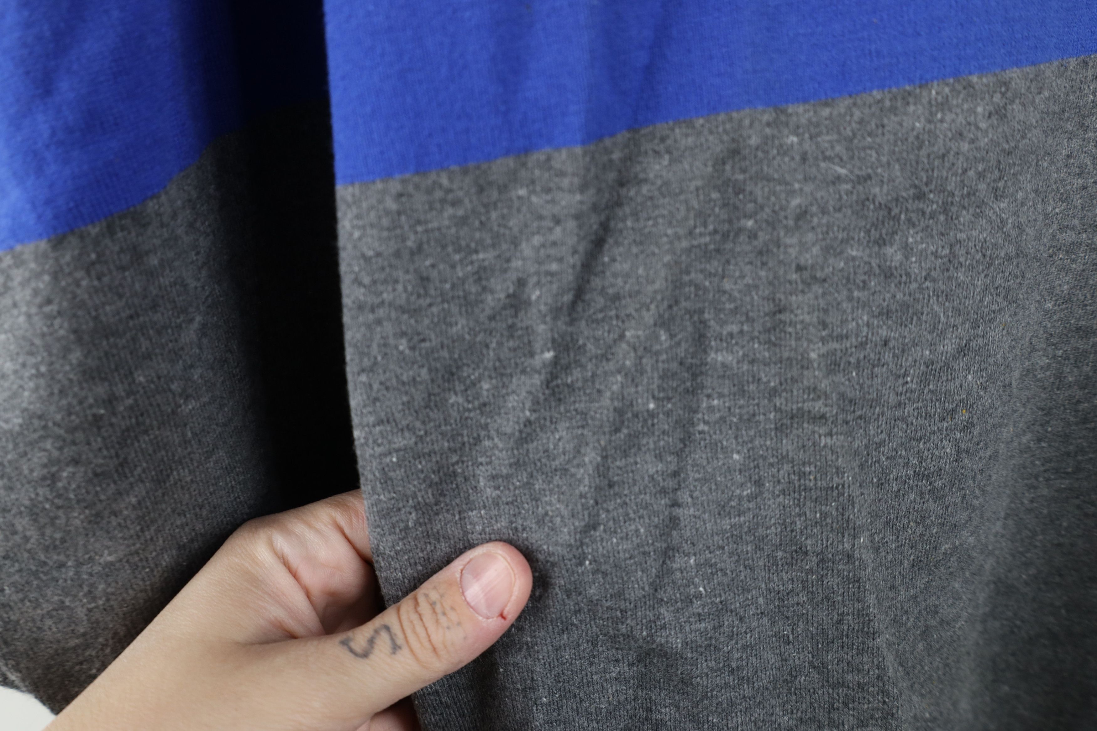 Vintage Vintage 90s Streetwear Block Half Zip Long Sleeve Rugby Polo Size US M / EU 48-50 / 2 - 5 Thumbnail