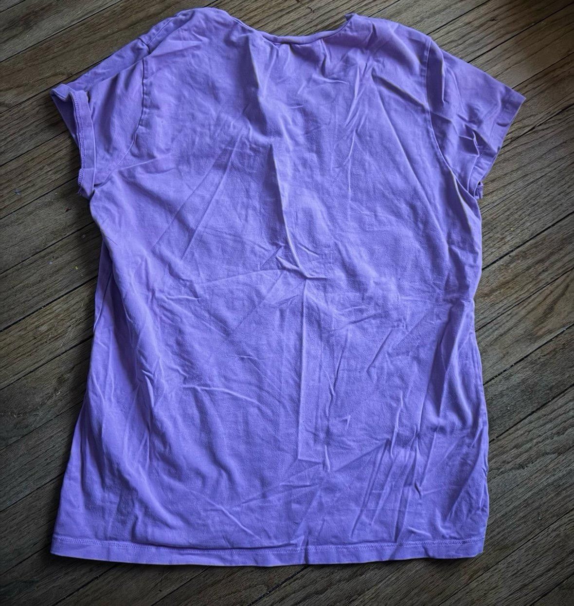 Designer XL Purple Work Out Shirt Size XL / US 12-14 / IT 48-50 - 2 Thumbnail