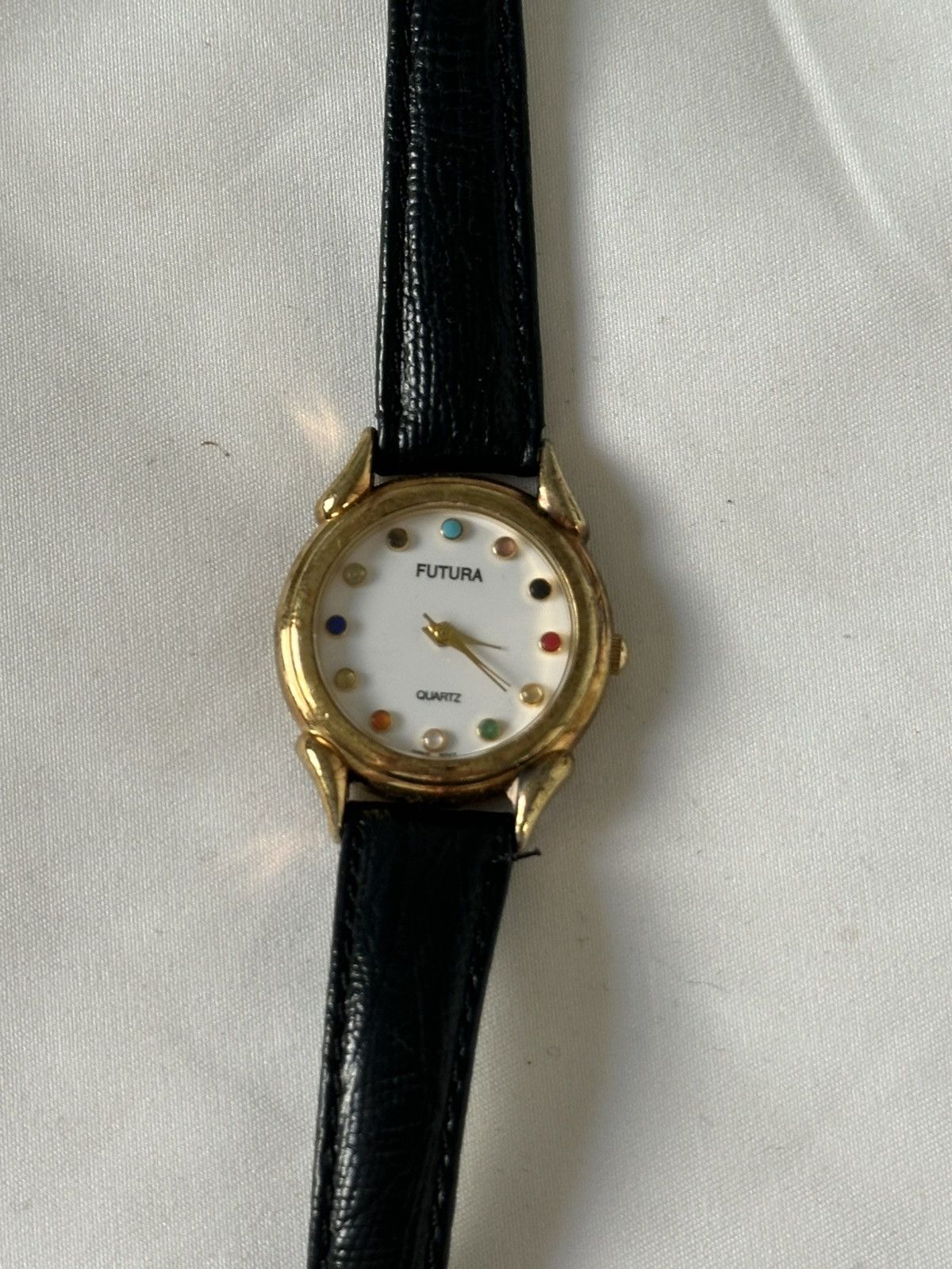 Futura Futura Leather & Gold Watch Size ONE SIZE - 3 Thumbnail