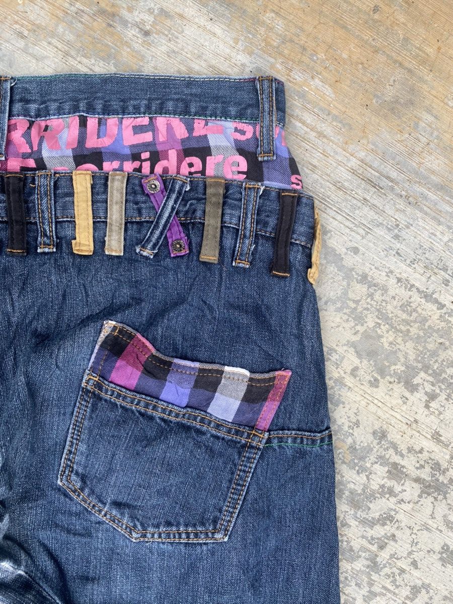 Japanese Brand Sorridere double waist denim pants Size US 32 / EU 48 - 6 Thumbnail