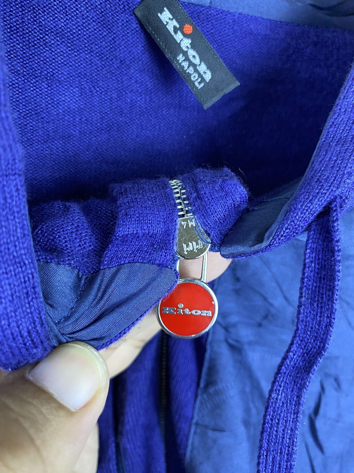 Kiton Kiton Zip-up Hoodie Size US S / EU 44-46 / 1 - 5 Thumbnail