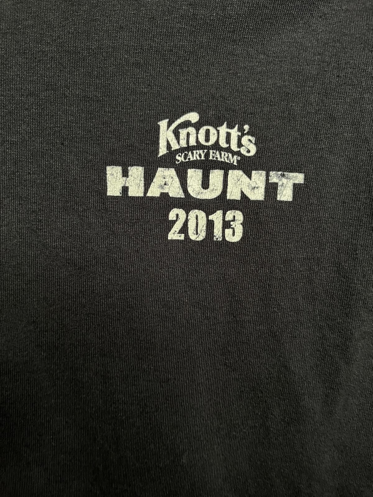 Delta Knott's Scary Farm 2013 T-shirt - Knotts Berry Farm Tee Size US L / EU 52-54 / 3 - 4 Thumbnail