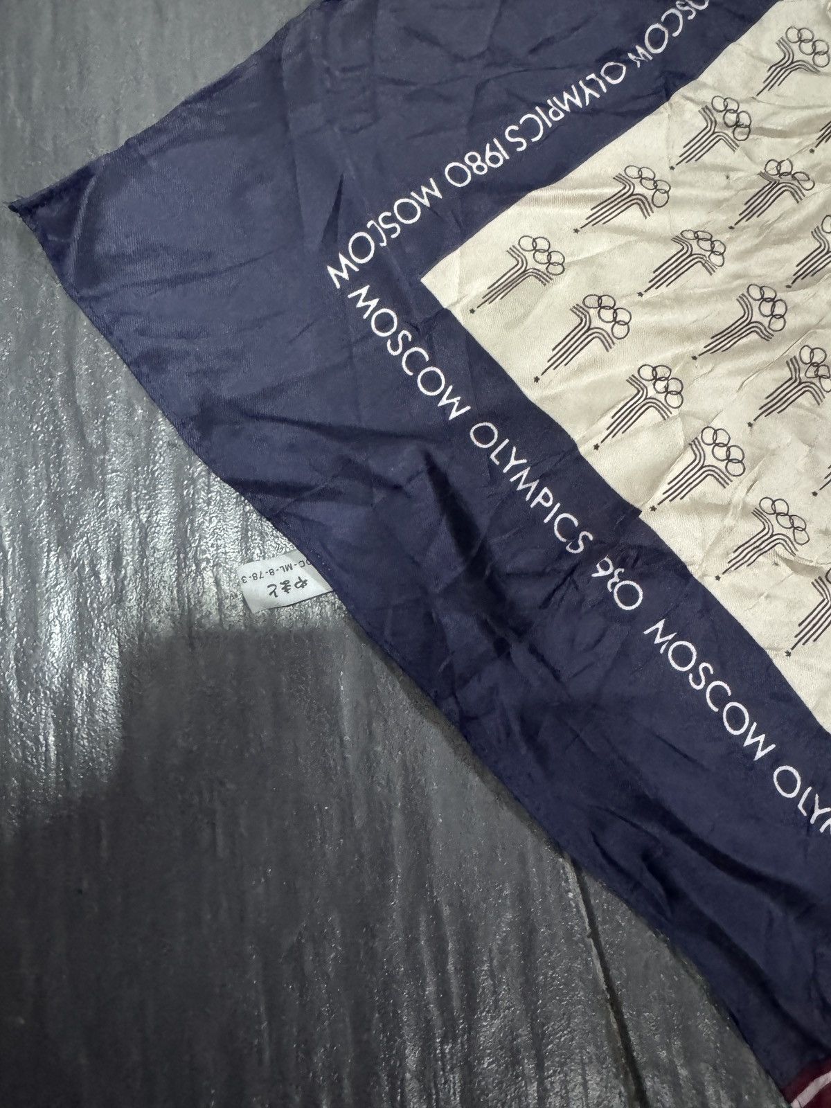 USA Olympics × Vintage Vintage Olympic Moscow 1980 scarves Size ONE SIZE - 2 Thumbnail