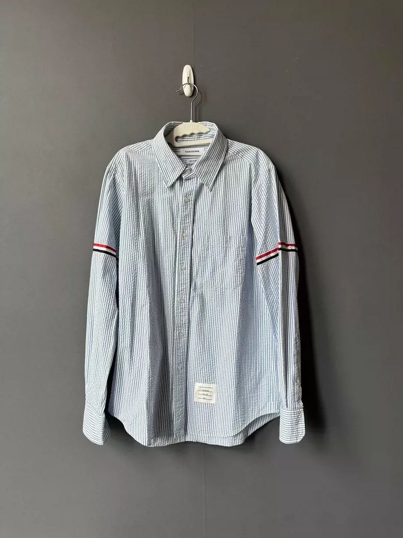 Thom Browne Thom Browne Puff sleeve double-sleeved shirt 2505-Nextarrow Size US L / EU 52-54 / 3 - 1 Thumbnail