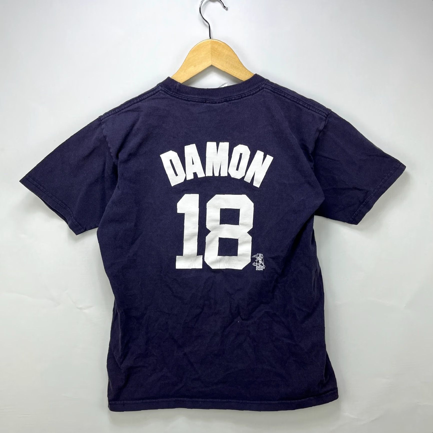 Vintage VINTAGE New York Yankees T-Shirt XS Men Blue 90s Johnny Damon Shirts, Tiger NY Size US XS / EU 42 / 0 - 5 Thumbnail