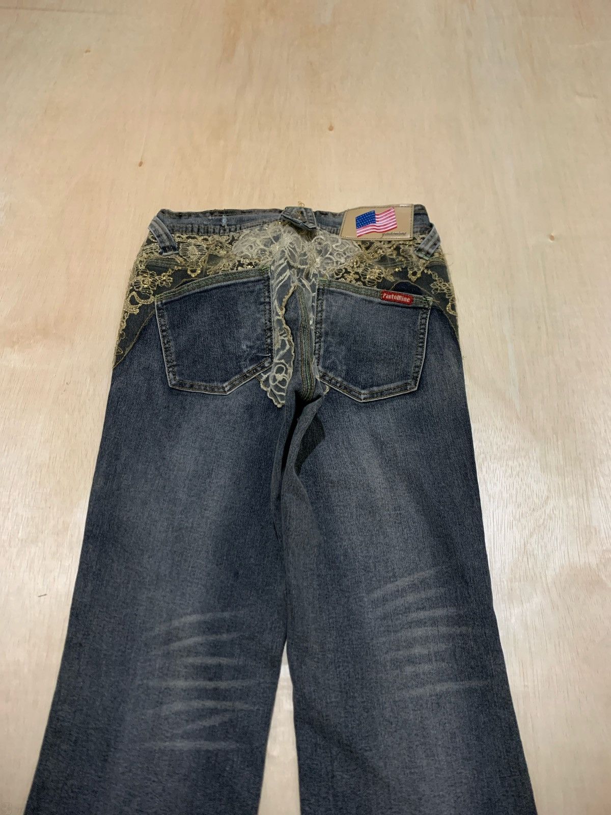 20471120 × Japanese Brand × Vintage Vintage Pantomime Gothic Jeans Size 26" / US 2 / IT 38 - 2 Thumbnail