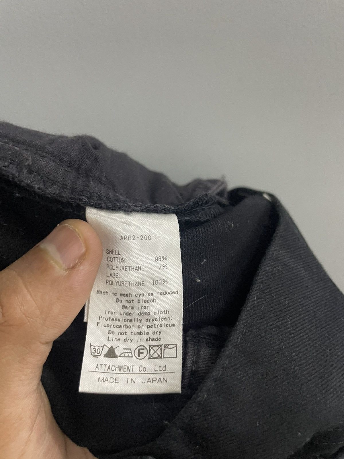 Kazuyuki Kumagai Attachment ATTACHMENT Pants Japan Slim Scretch Size US 30 / EU 46 - 6 Thumbnail