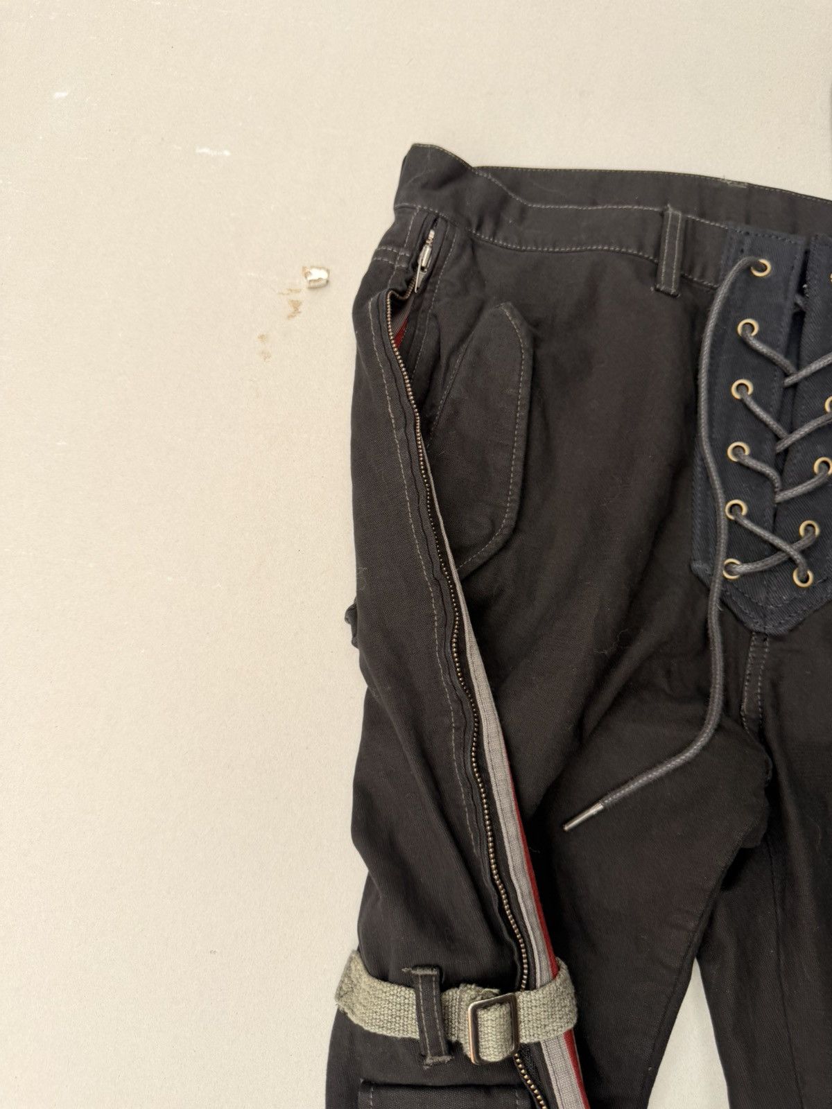 PPFM Lace up cargo pants Size US 31 - 3 Thumbnail