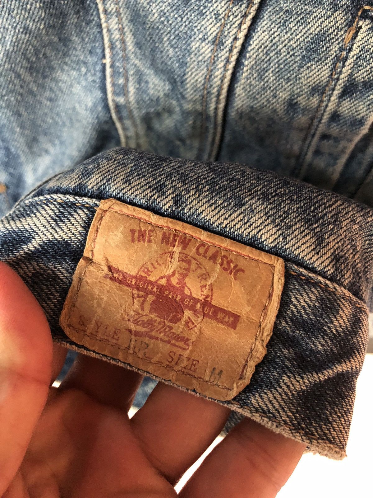 If Six Was Nine Vintage Style HR Denim Jacket Detroit Jacket Rare Size US M / EU 48-50 / 2 - 7 Thumbnail