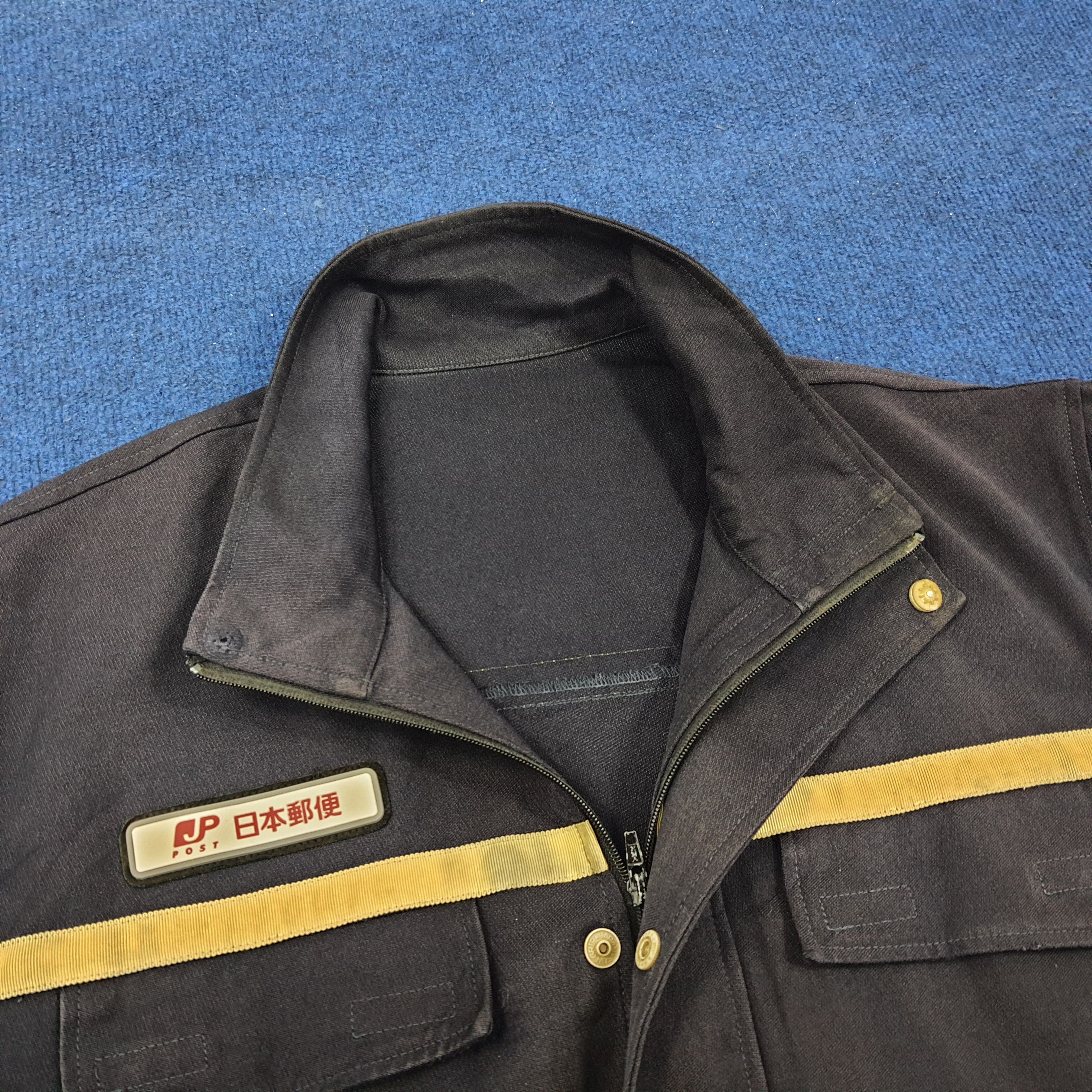 Japanese Brand × Vintage Vintage Japan Post Service Workwear Jacket C221N26 Size US L / EU 52-54 / 3 - 5 Thumbnail
