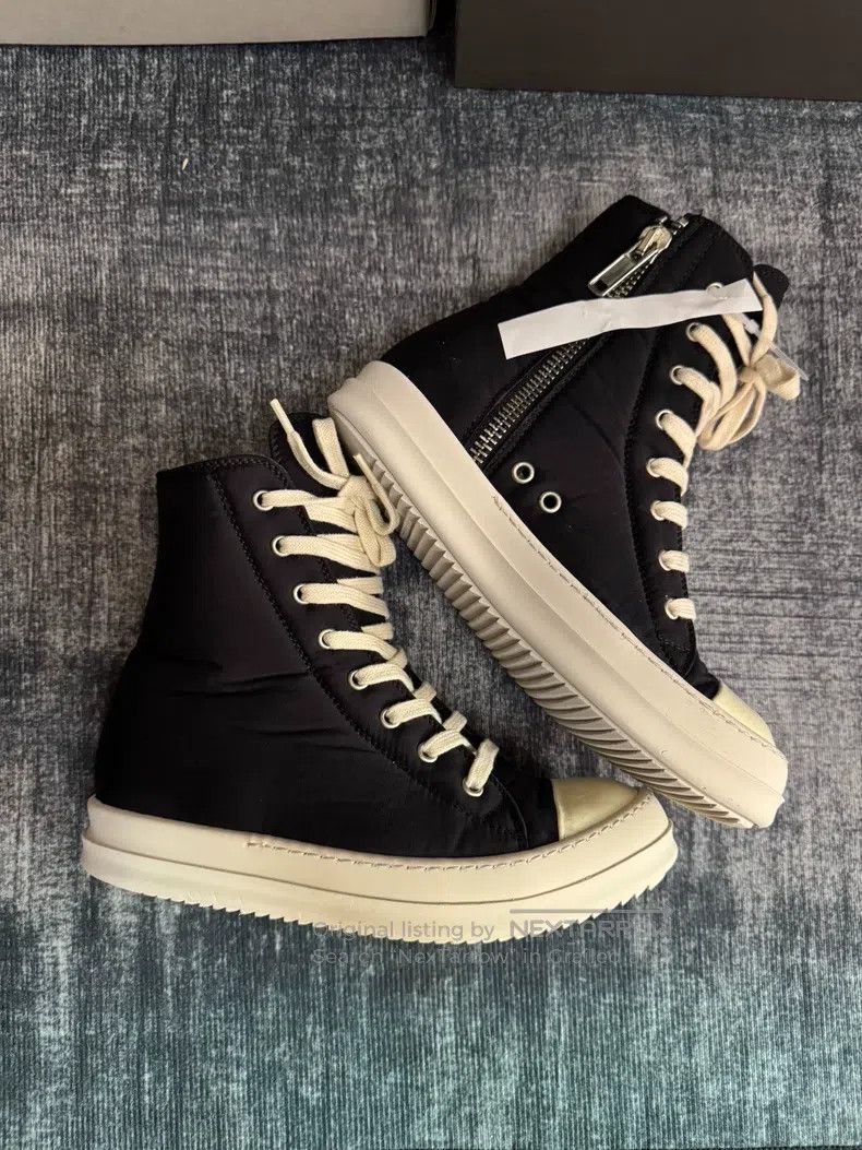 Rick Owens Rick Owens Double-thread silk-faced Converse shoes Size US 5 / EU 37 - 4 Thumbnail