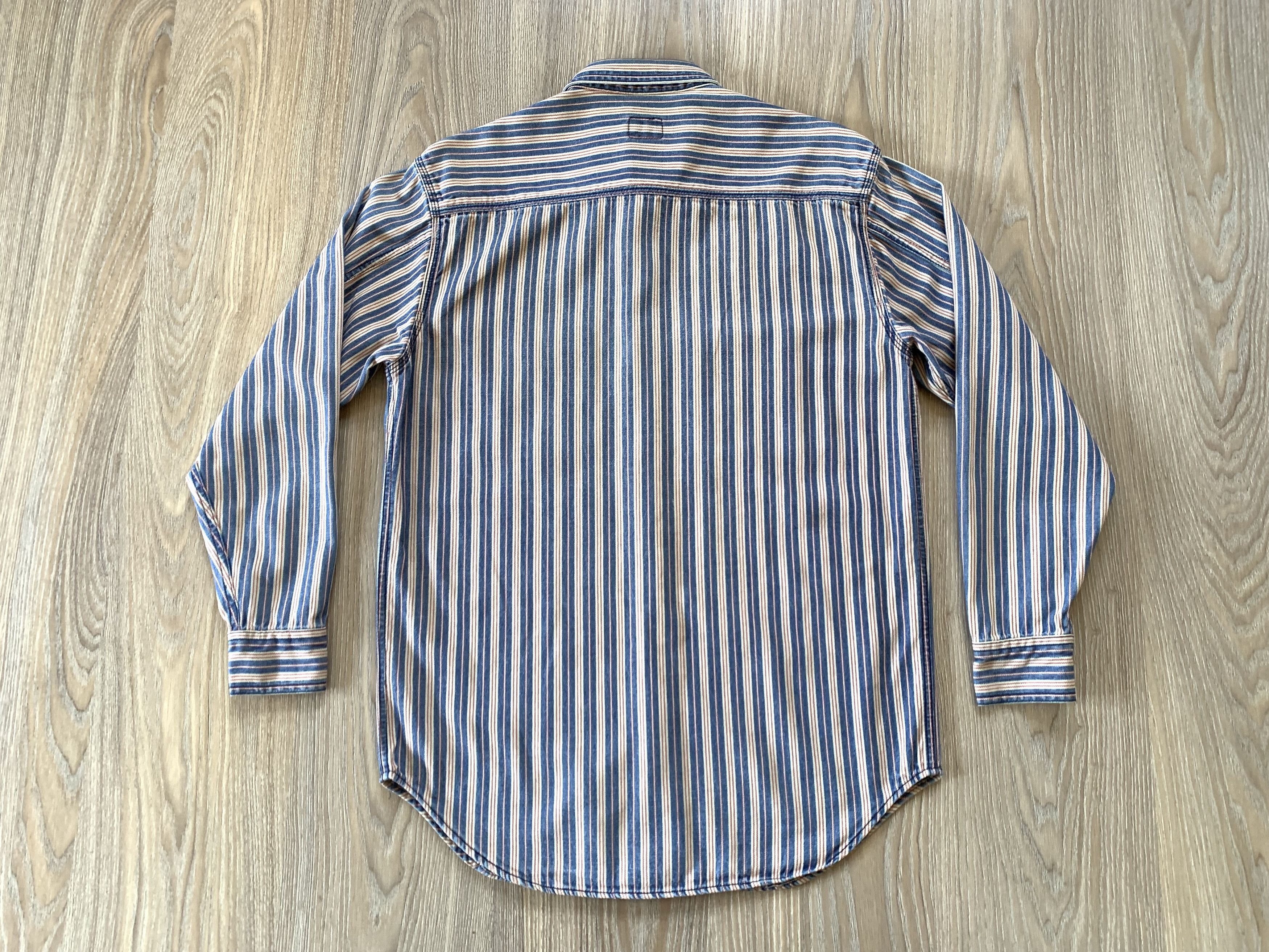 Calvin Klein × Vintage Vintage Calvin Klein Jeans Stripe Shirt Size US S / EU 44-46 / 1 - 3 Thumbnail
