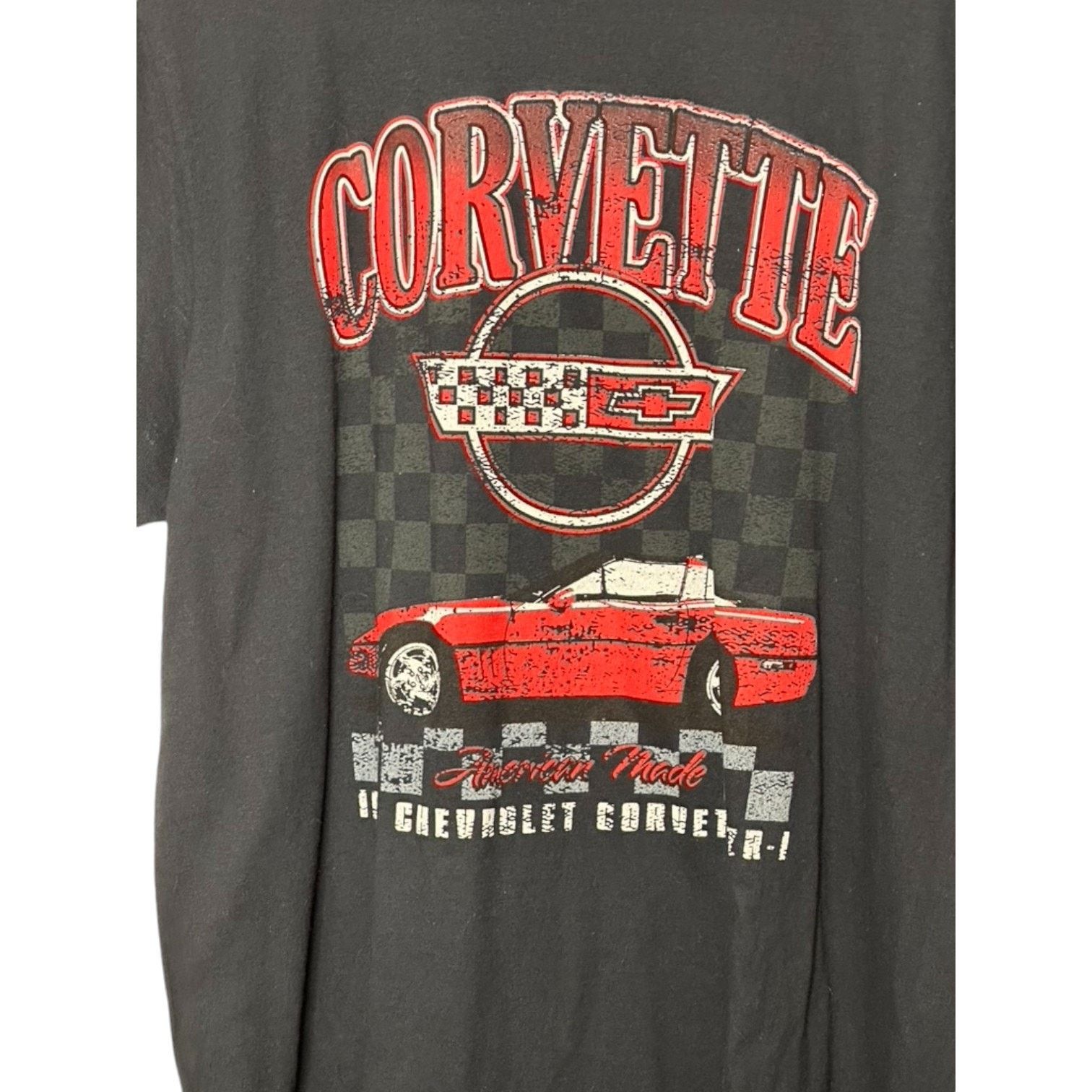 Chemistry Chemistry Black Graphic CORVETTE Men's T-Shirt Size XL NEW Size US XL / EU 56 / 4 - 3 Thumbnail