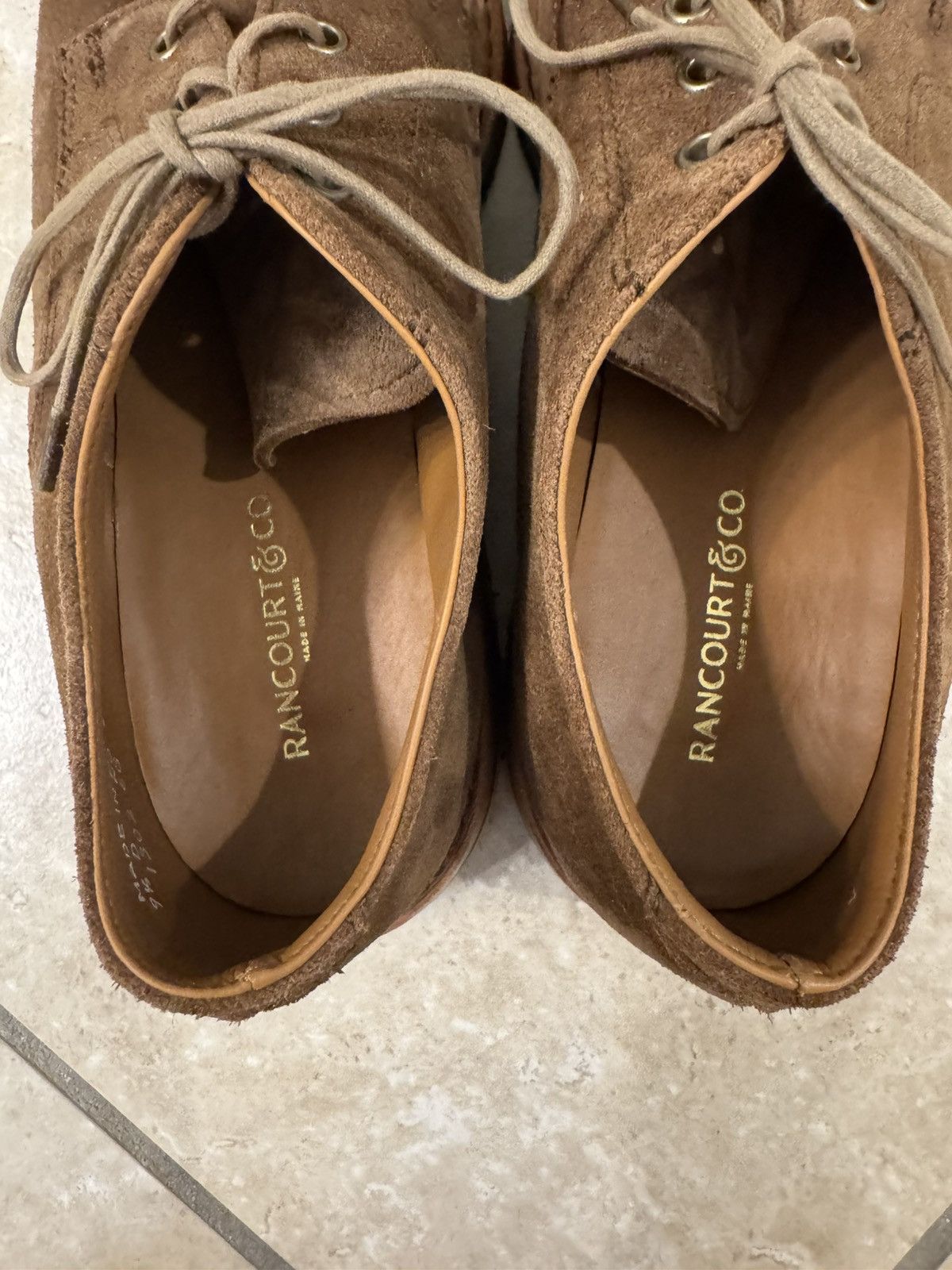 Rancourt & Co. Rancourt Camden Derby, Snuff Suede Size US 9.5 / EU 42-43 - 6 Thumbnail