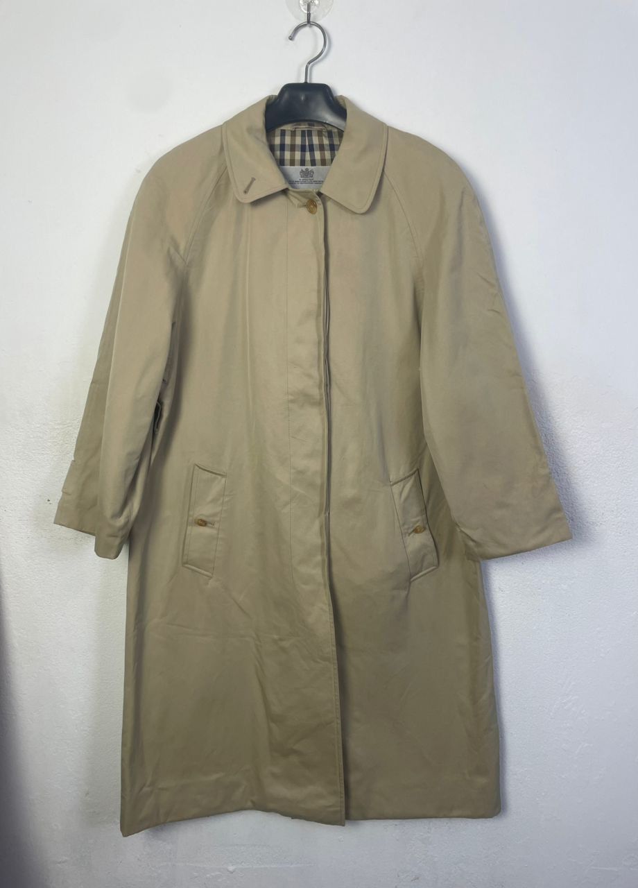 Aquascutum × Designer Aquascutum Aqua 5 Long Coat Jacket Size US M / EU 48-50 / 2 - 1 Thumbnail