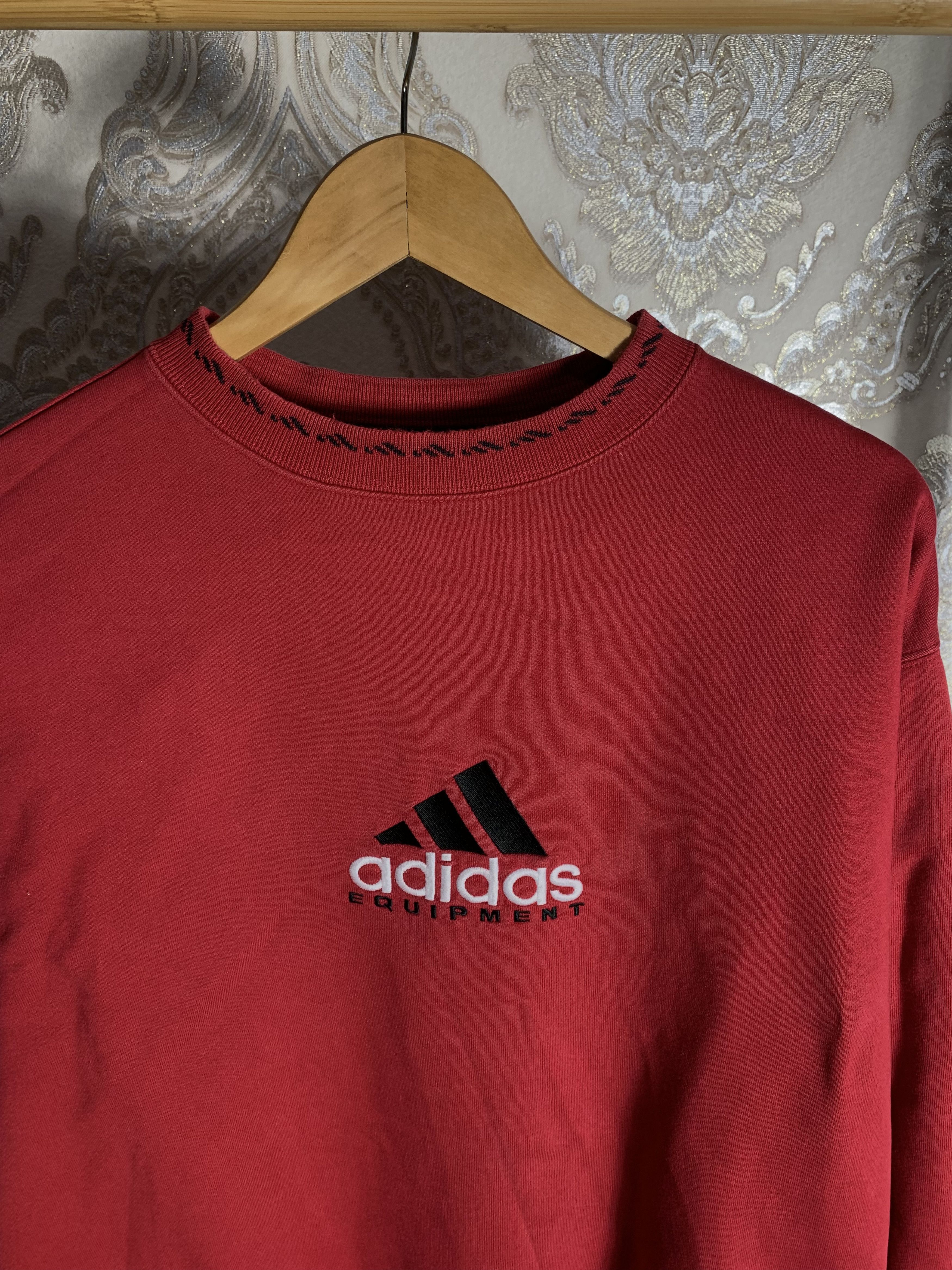 Adidas VINTAGE ADIDAS ORIGINAL EQUIPMENT RETRO SWEATSHIRT Y2K 90s Size US M / EU 48-50 / 2 - 2 Thumbnail