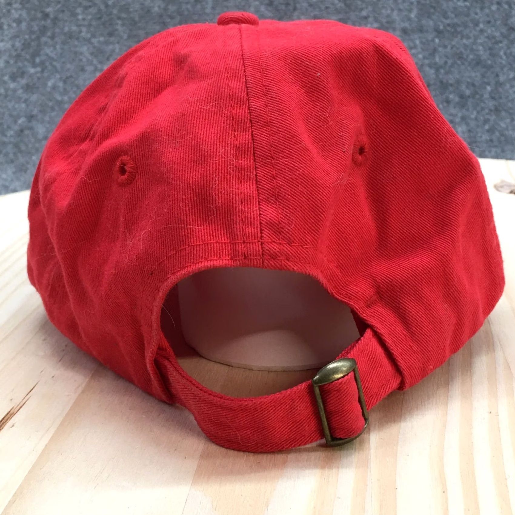 Vintage Saint Mary's University Baseball Cap Hat Mens Red One Size Adjustable Cotton Size ONE SIZE - 6 Thumbnail