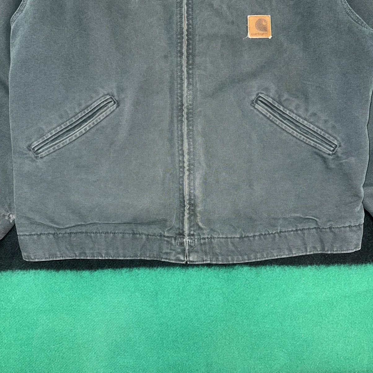 Carhartt RARE VTG 90s Hunter Green Carhartt Detroit Jacket J43 HTG Size US L / EU 52-54 / 3 - 4 Thumbnail