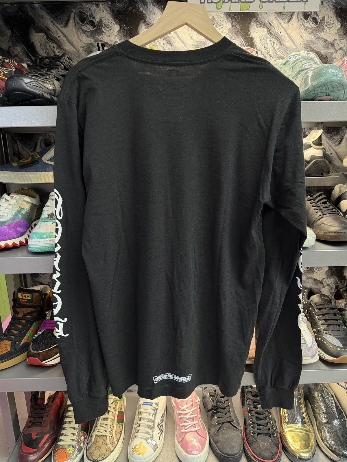 Chrome Hearts Chrome Hearts Black Longsleve Size US M / EU 48-50 / 2 - 2 Thumbnail