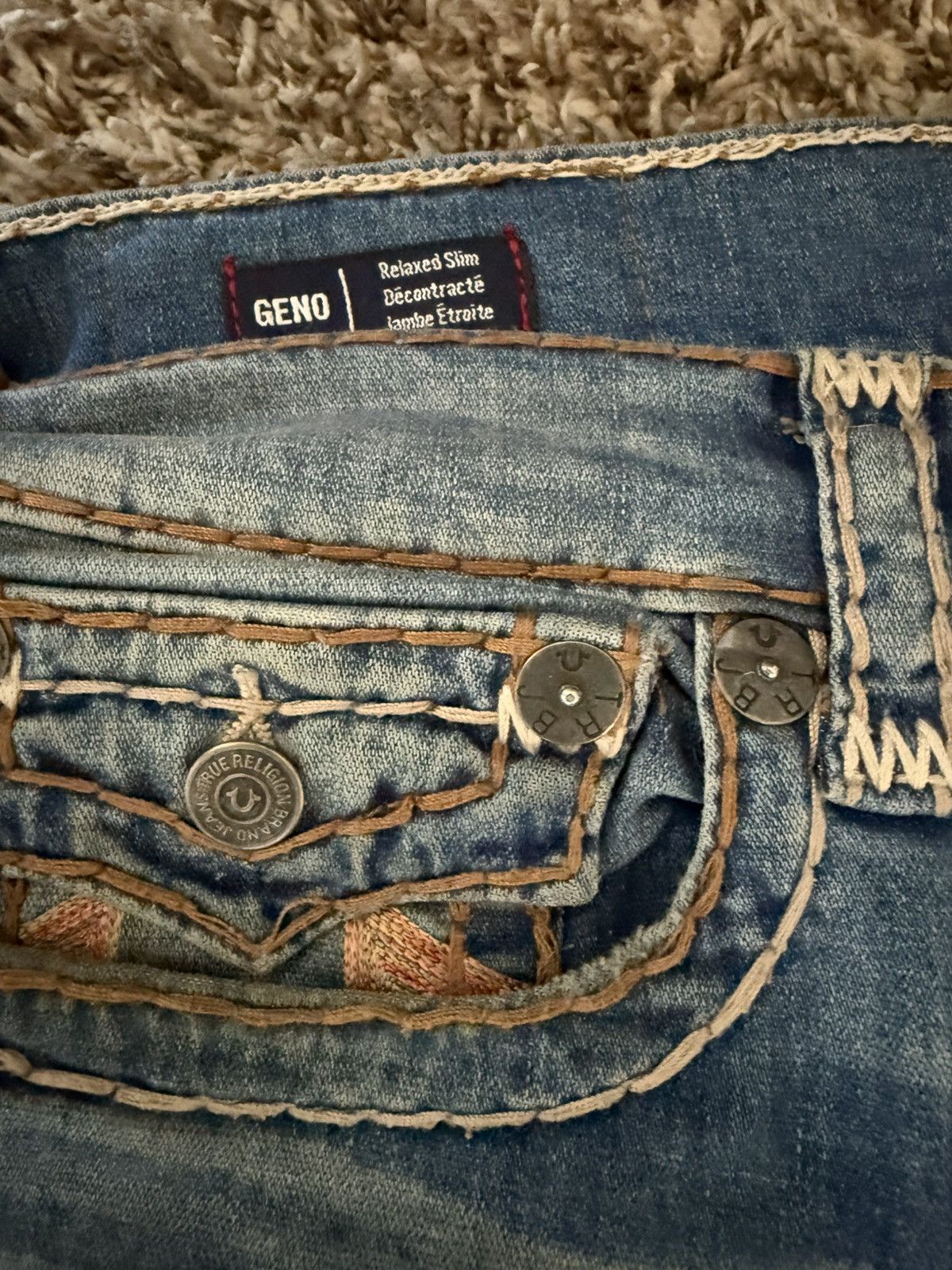 True Religion Multicolor true religion jeans Size US 34 / EU 50 - 4 Thumbnail