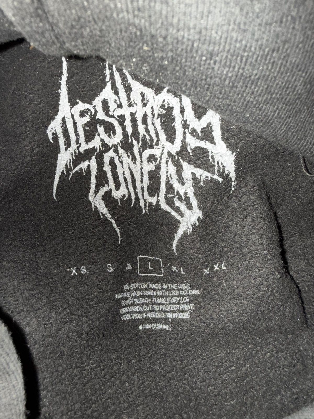 Destroy Lonely Destroy Lonely Love last forever Tour hoodie Size US L / EU 52-54 / 3 - 3 Thumbnail