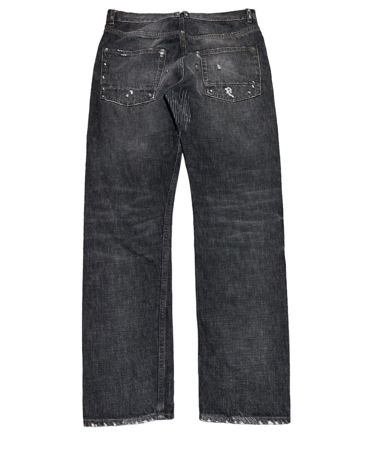 Golden Goose GGDB Selvedge Low Distressed denim Jeans Size US 31 - 6 Thumbnail