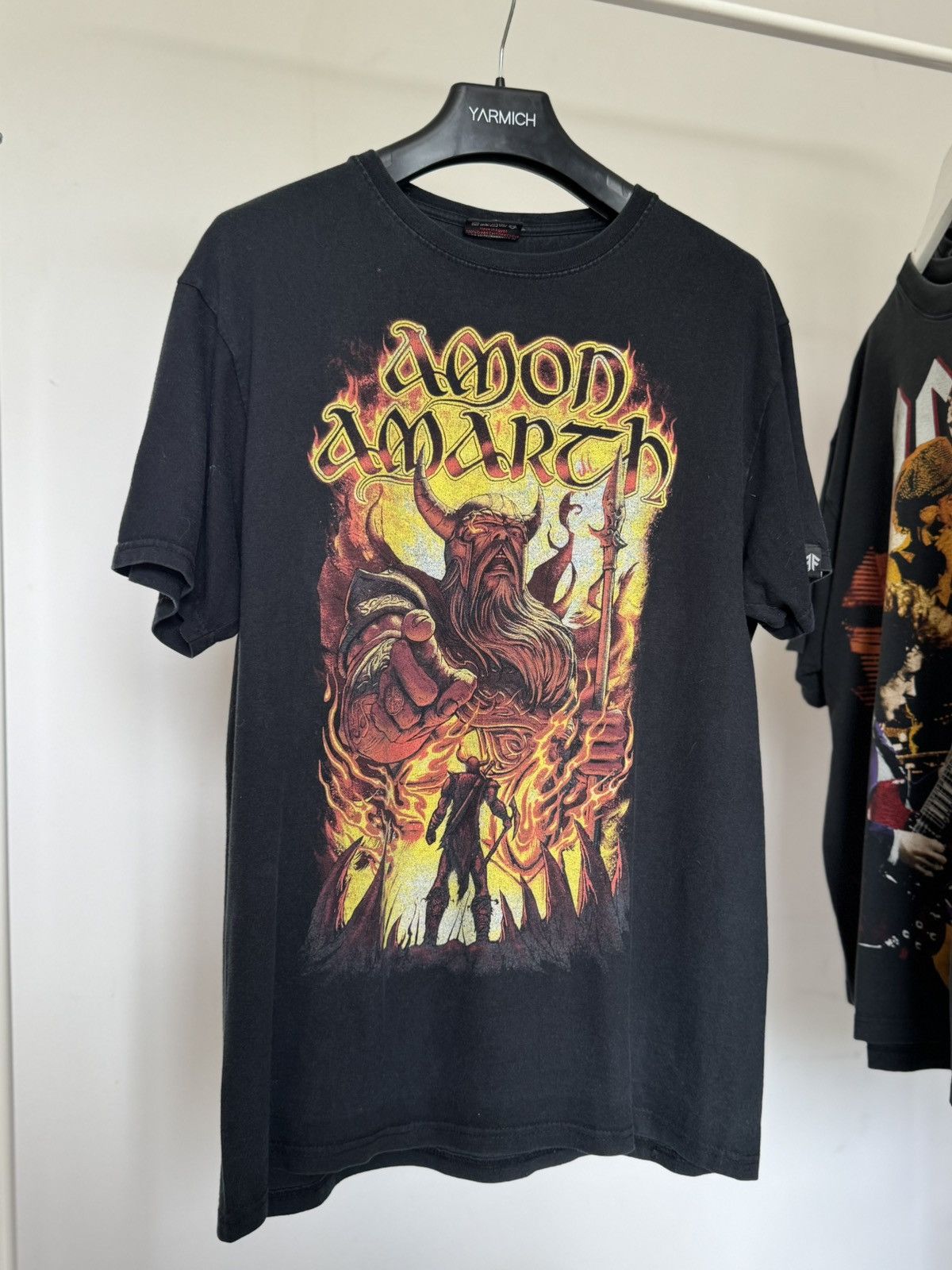 Band Tees Vintage 90s Amon Amarth Licensed Death Metal Band T Shirt Size US M / EU 48-50 / 2 - 1 Thumbnail