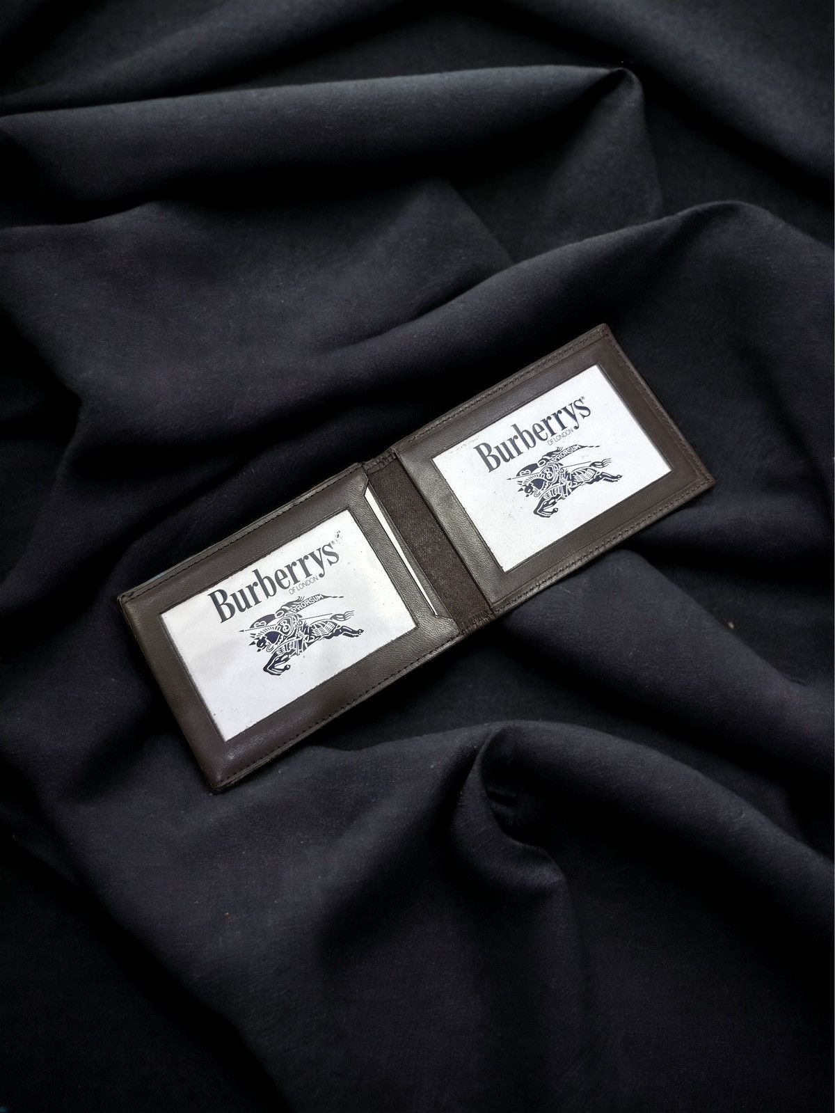 Burberry VINTAGE BURBERRY BIFOLD CARD HOLDER NOVA CHECK Size ONE SIZE - 3 Thumbnail