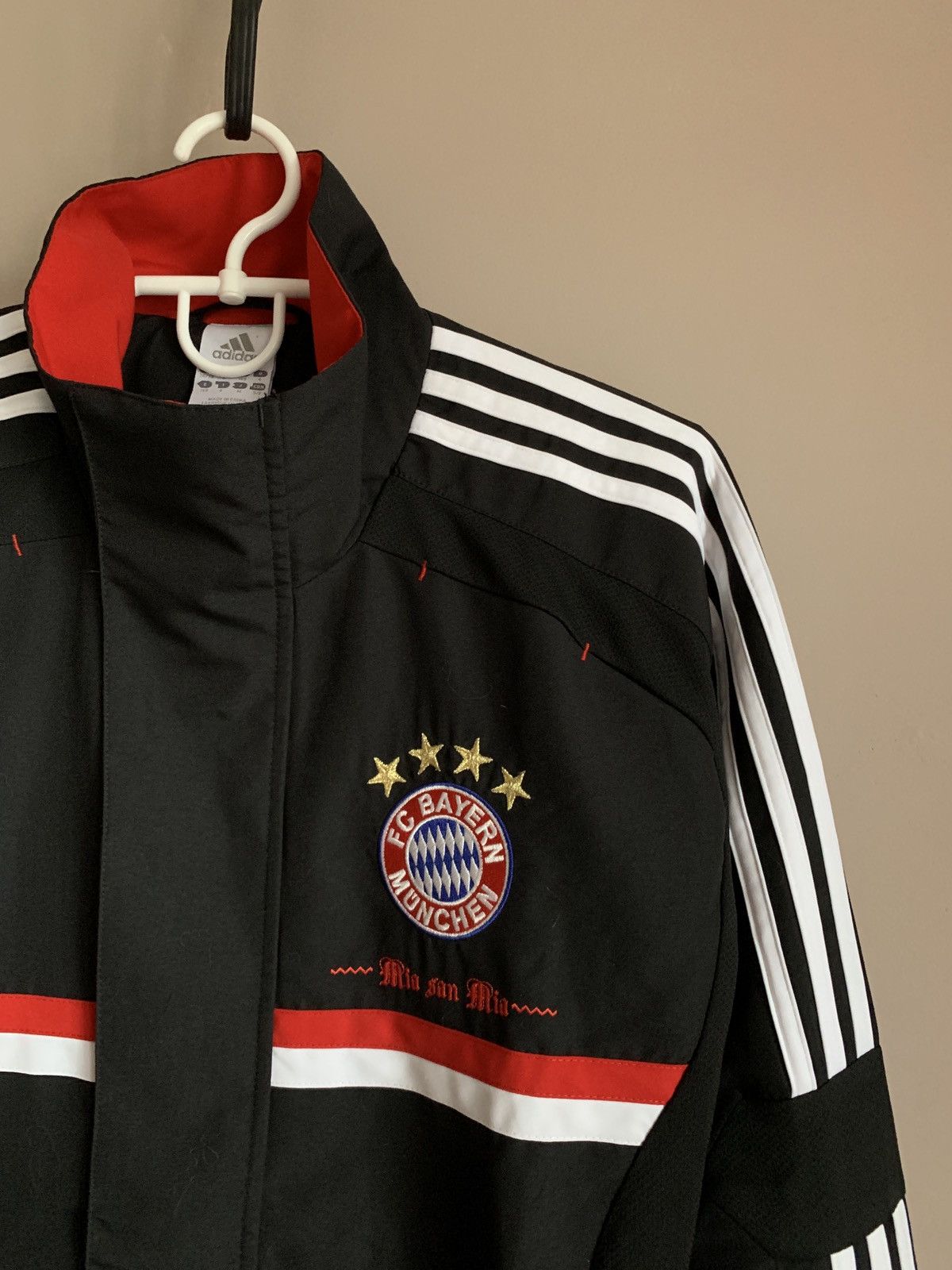 Adidas Bayern Munchen 2011 Football Track Jacket Adidas Black Sz S Size US S / EU 44-46 / 1 - 4 Thumbnail