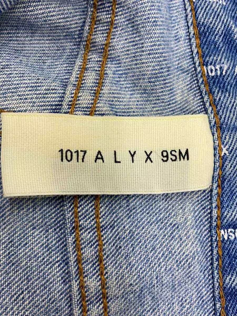 1017 ALYX 9SM Allover Logo Denim Cargo Pants Jeans Size US 32 / EU 48 - 3 Thumbnail