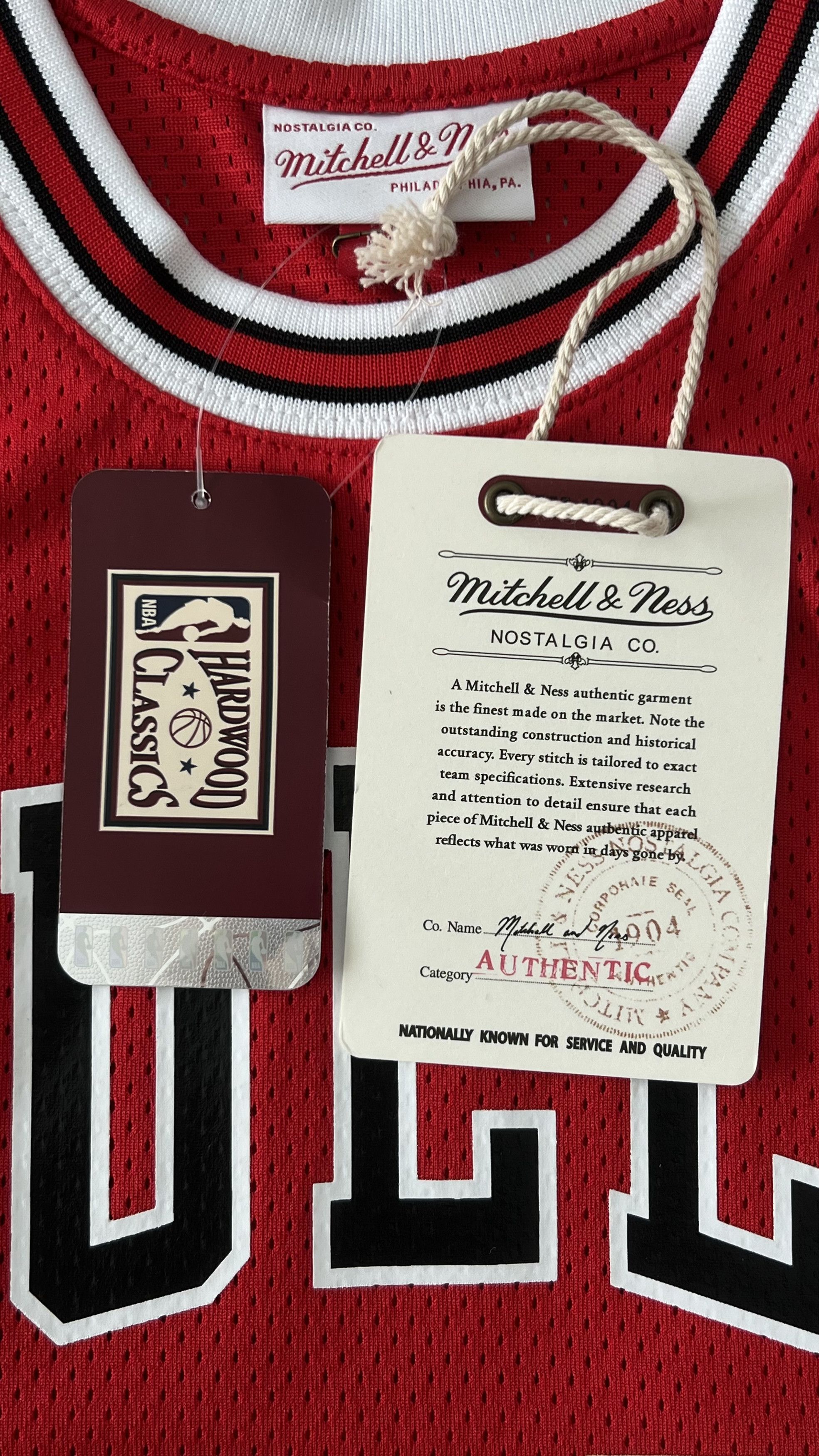 Mitchell & Ness Mitchell & Ness Bulls Michael Jordan Authentic Jersey Size US S / EU 44-46 / 1 - 3 Thumbnail