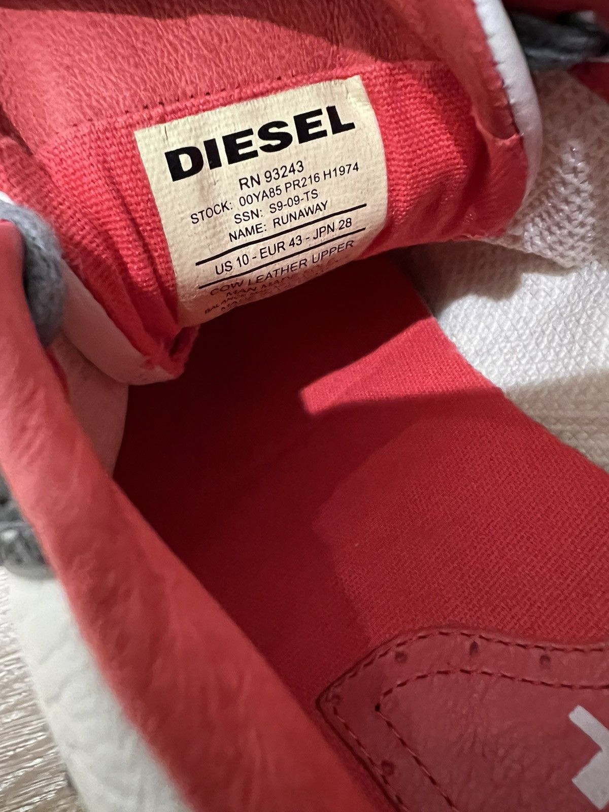 Diesel Diesel runaway sneakers Size US 10 / EU 43 - 8 Thumbnail
